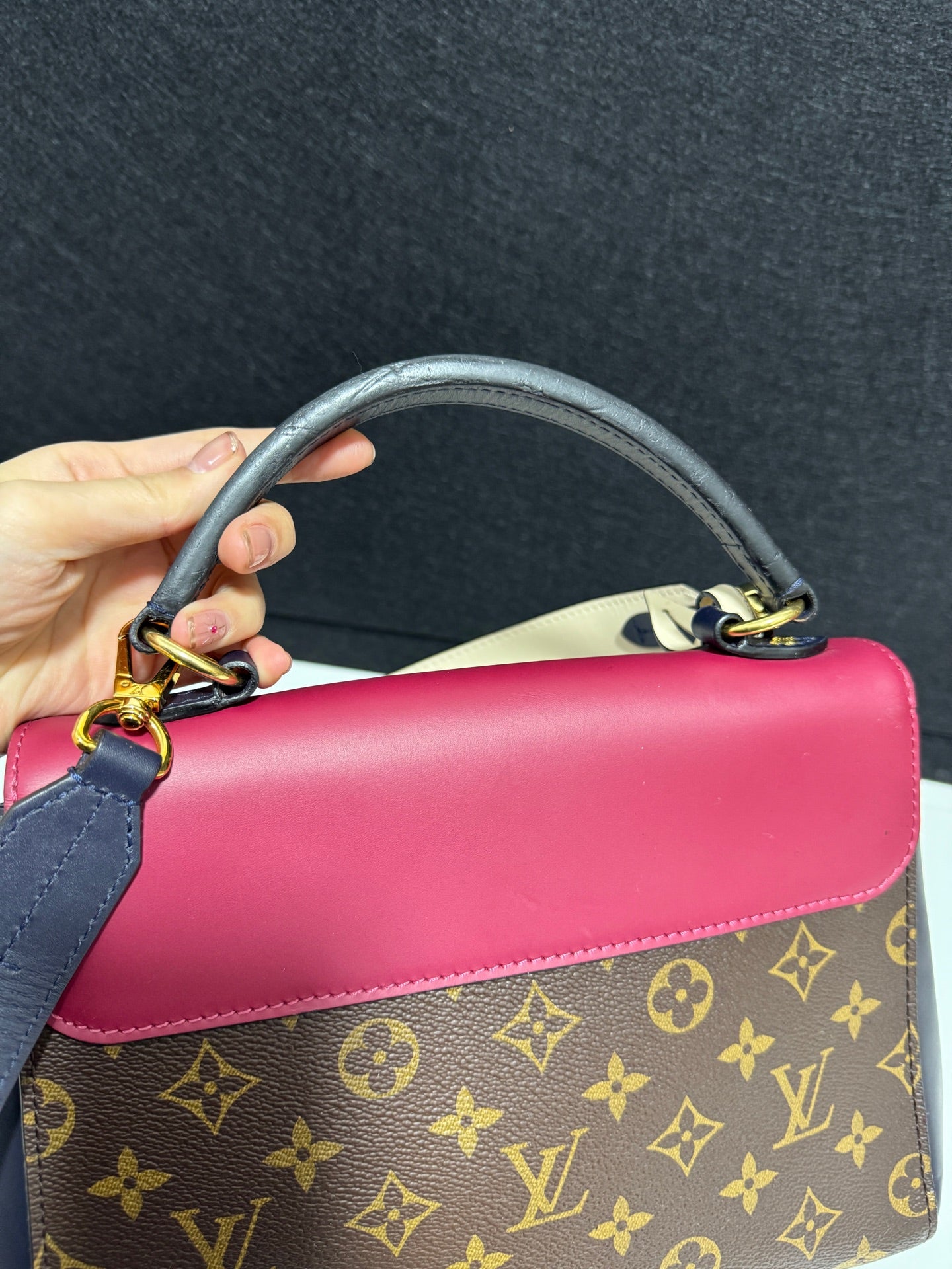 Louis Vuitton - Cluny BB - Leather - Burgundy - (mini)