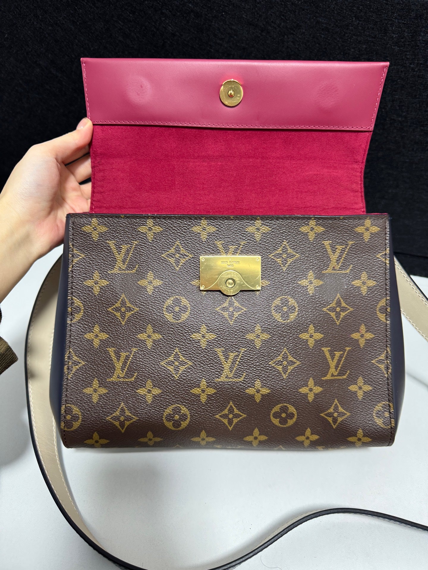 Louis Vuitton - Cluny BB - Leather - Burgundy - (mini)