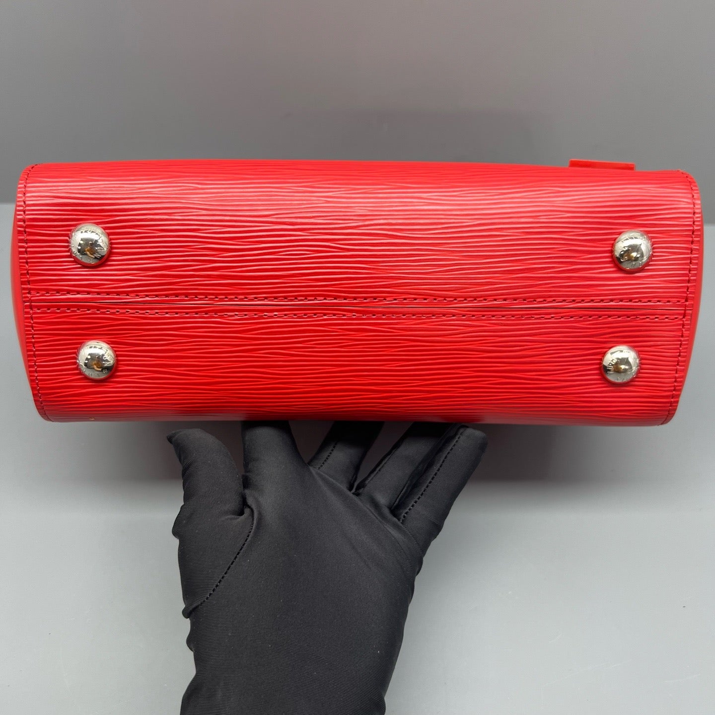 Louis Vuitton - Cluny BB - Leather - Red - (BB)