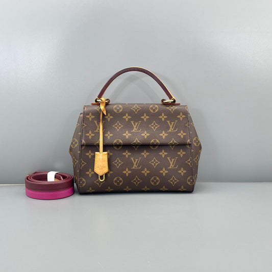Louis Vuitton - Cluny BB - Monogram Canvas and Leather - Brown - (medium)
