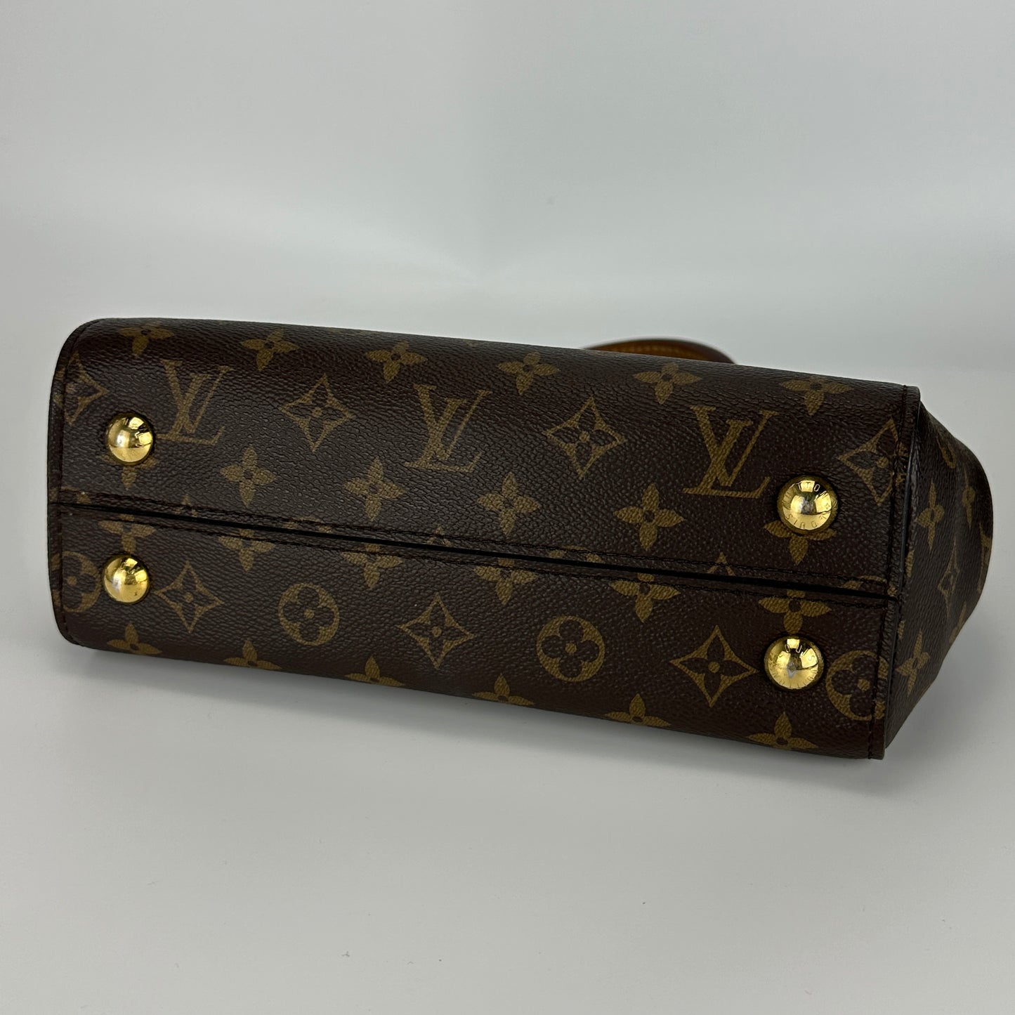 Louis Vuitton - Cluny BB - Monogram canvas with cowhide leather trim - Brown - (small)