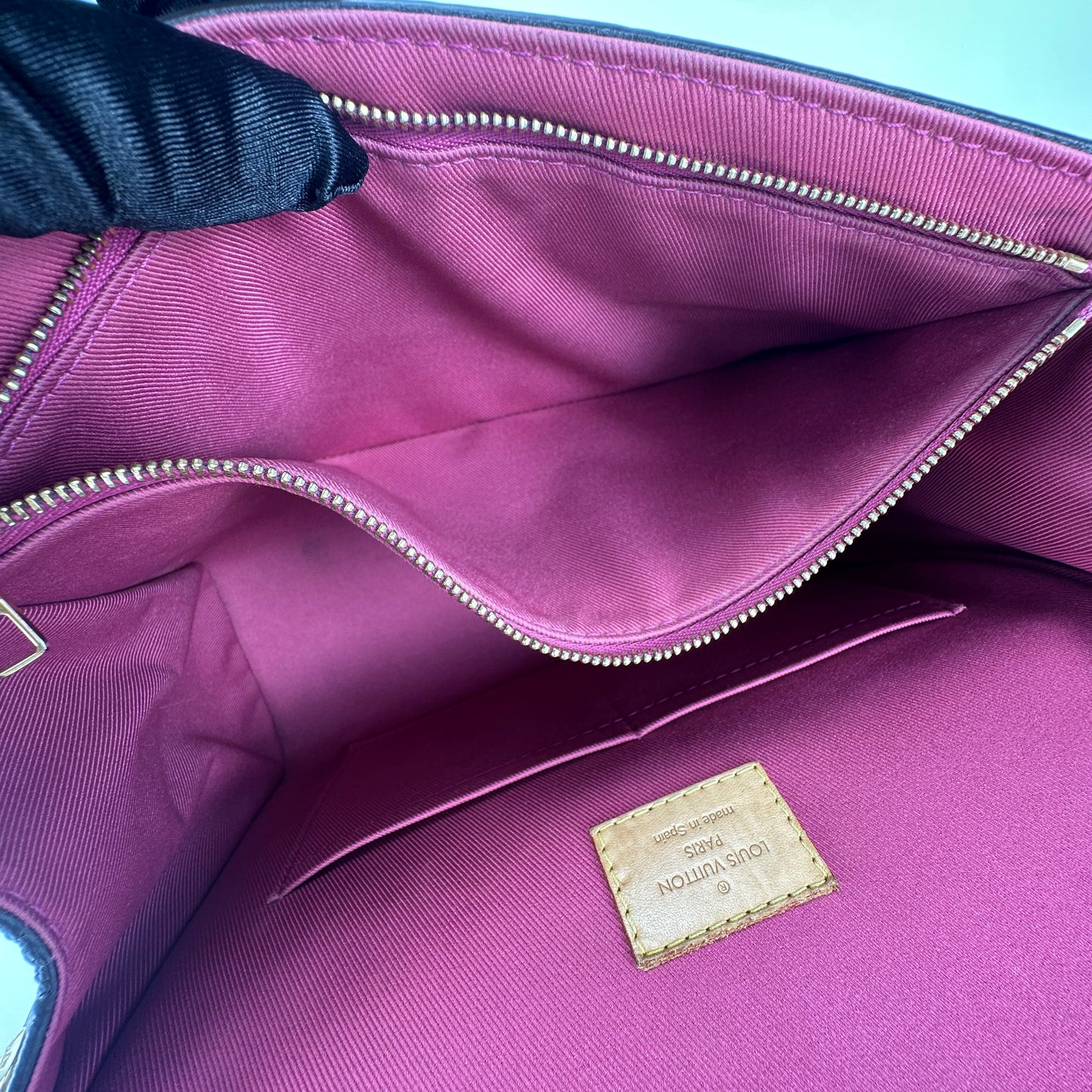 Louis Vuitton - Cluny BB - Monogram canvas with cowhide leather trim - Brown - (small)