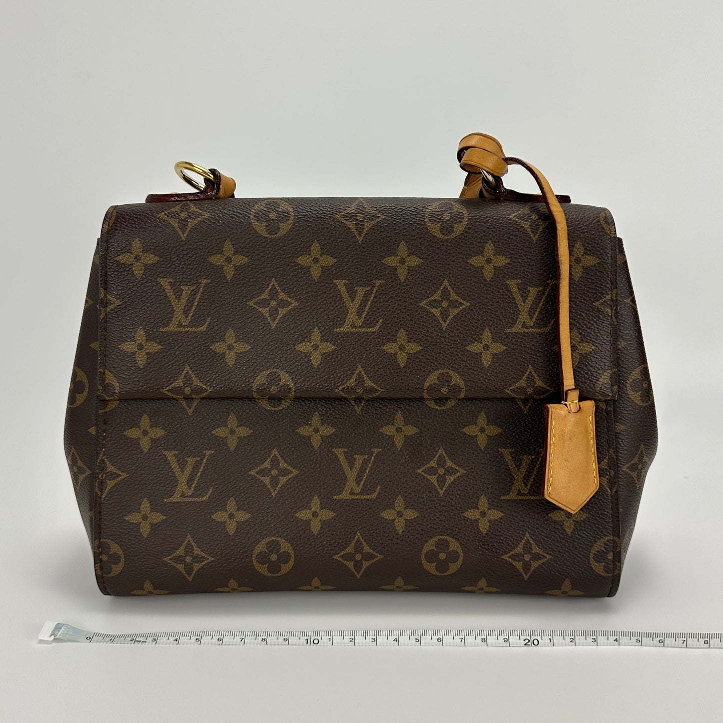 Louis Vuitton - Cluny BB - Monogram canvas with cowhide leather trim - Brown - (small)