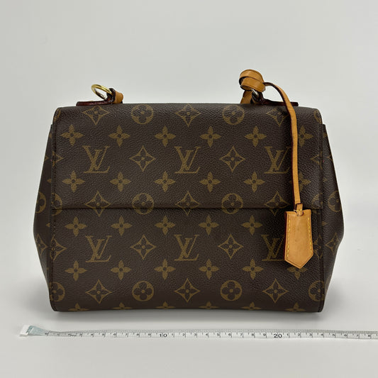 Louis Vuitton - Cluny BB - Monogram canvas with cowhide leather trim - Brown - (small)