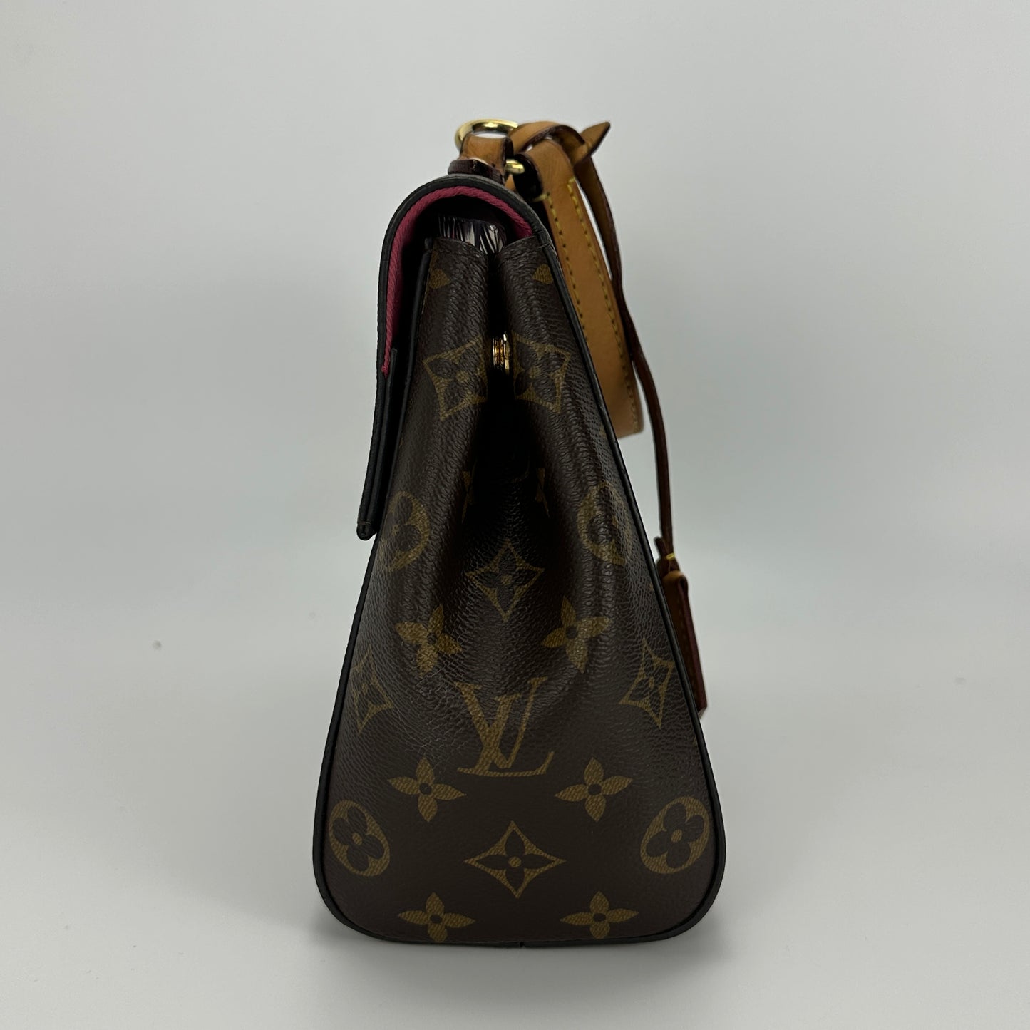 Louis Vuitton - Cluny BB - Monogram canvas with cowhide leather trim - Brown - (small)