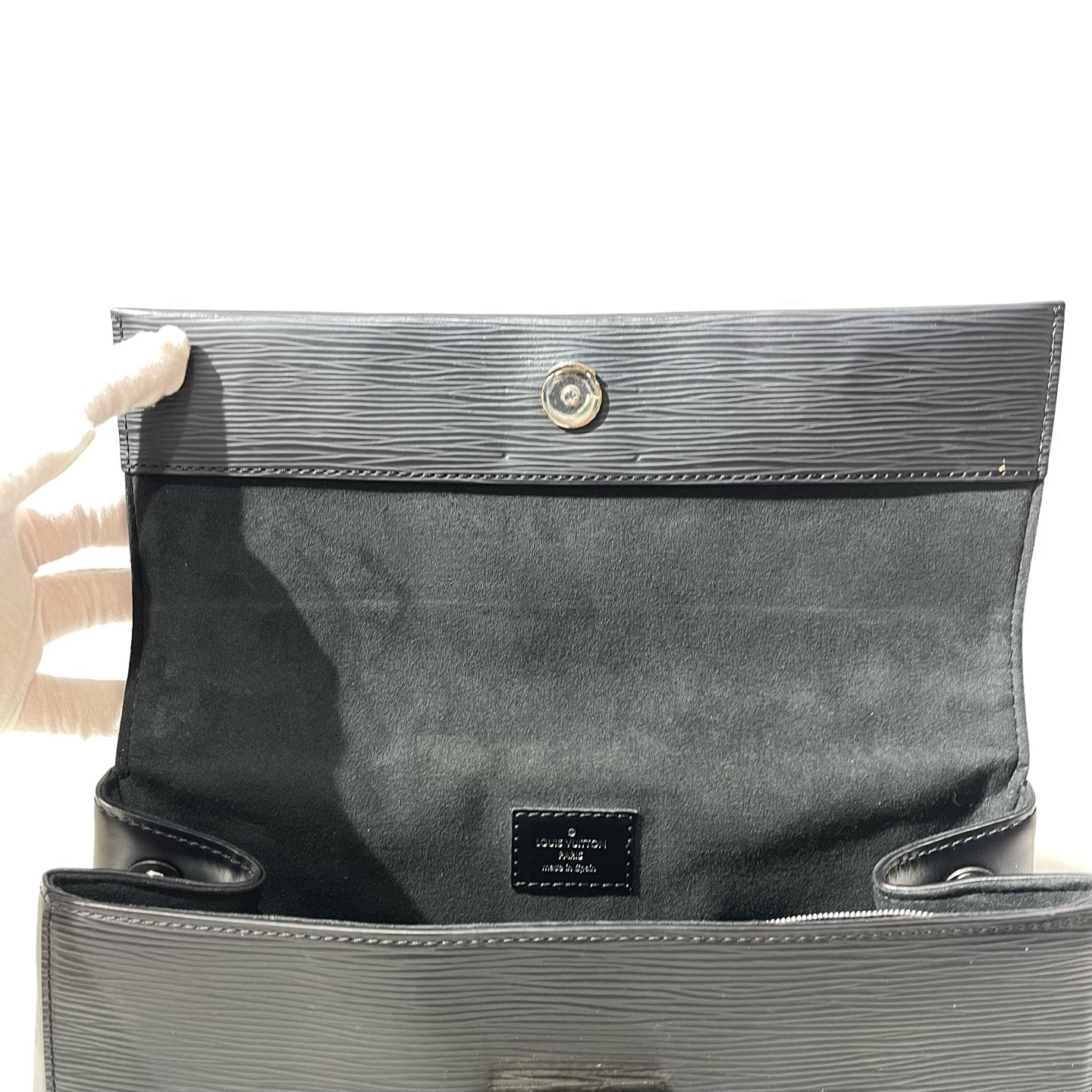 Louis Vuitton - Cluny - Leather - Black - (medium)