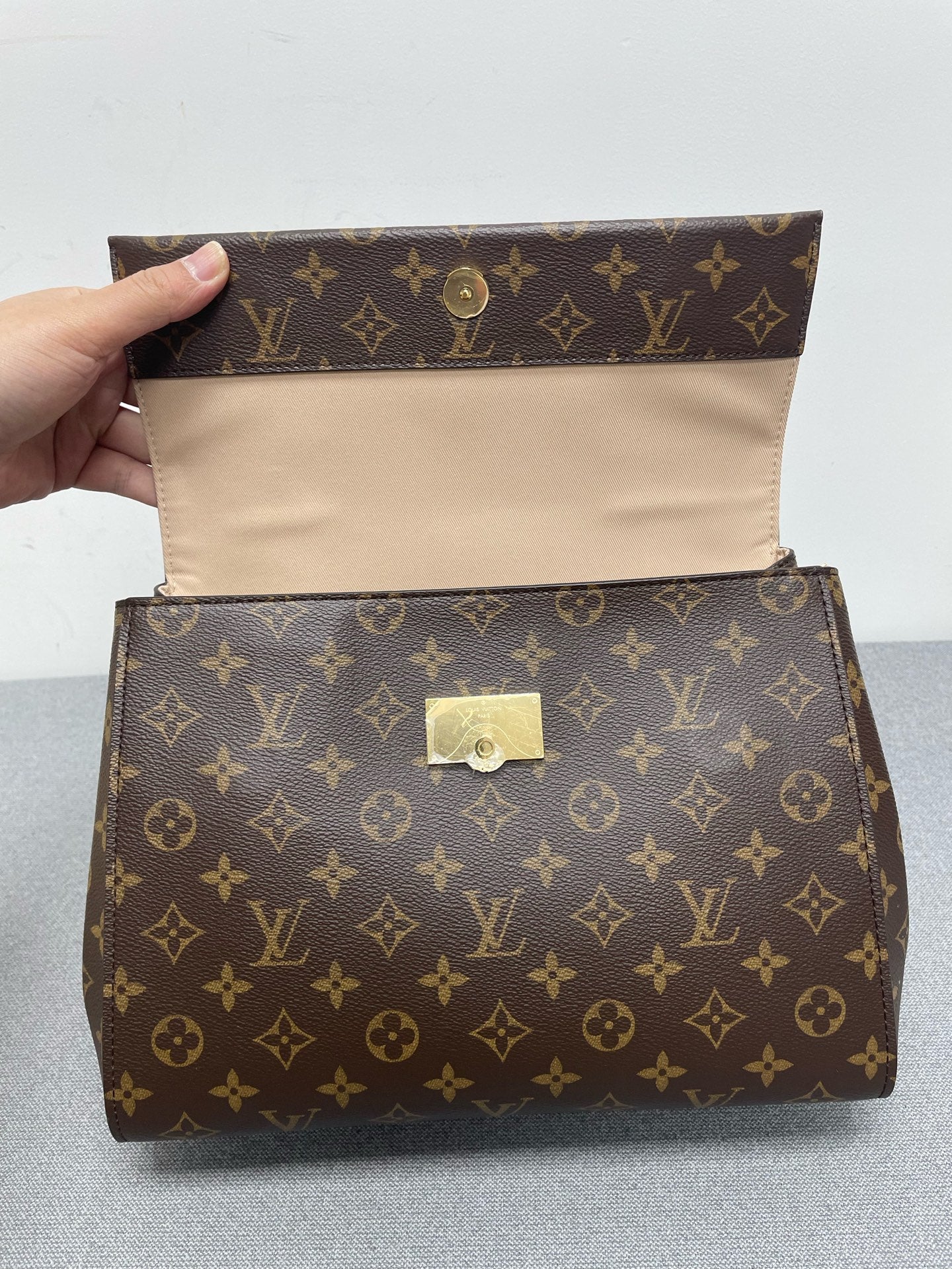 Louis Vuitton - Cluny - Leather - Brown - (medium)