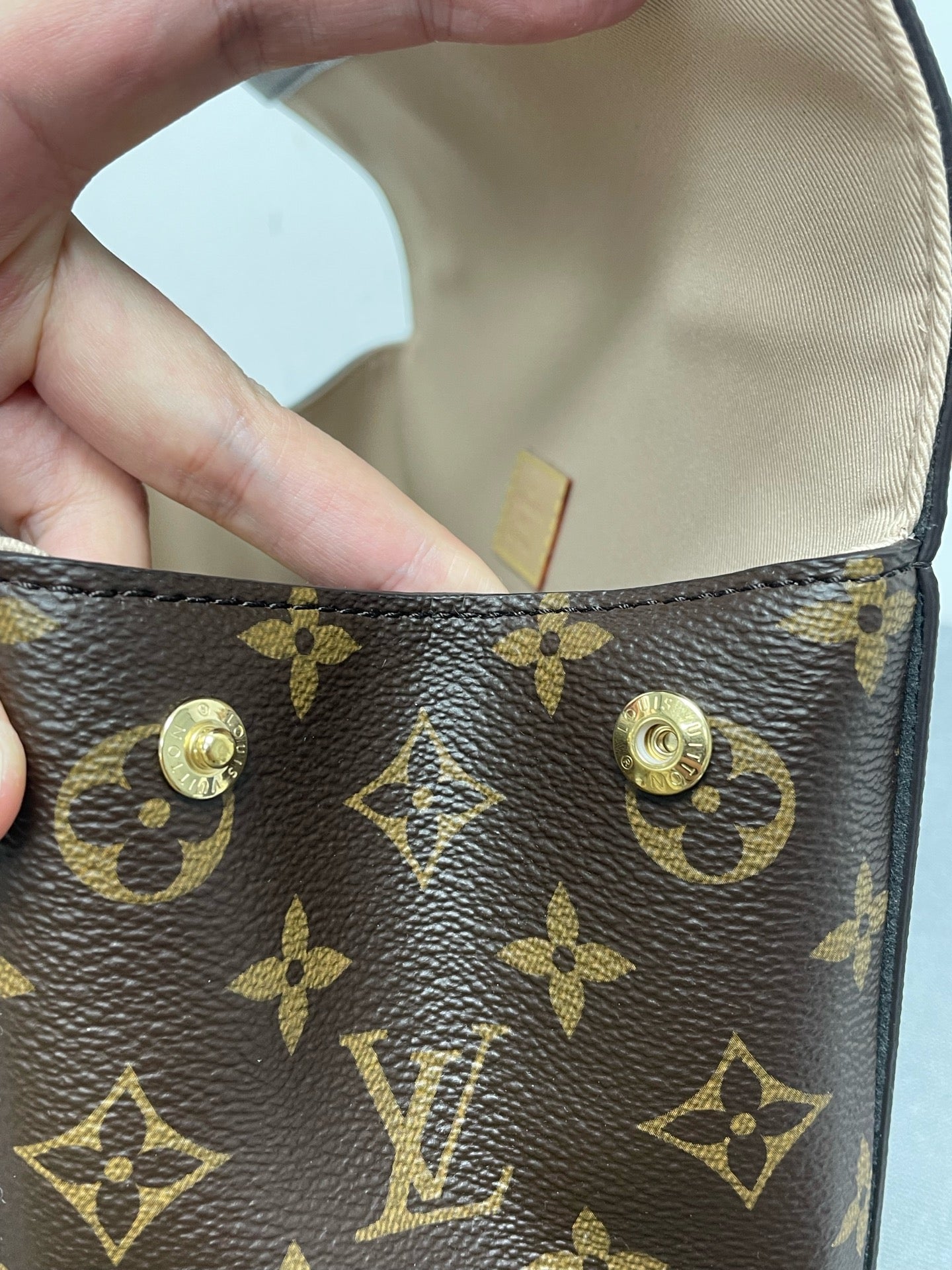 Louis Vuitton - Cluny - Leather - Brown - (medium)