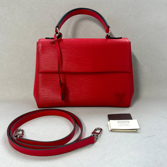 Louis Vuitton - Cluny - Leather - Red - (small)