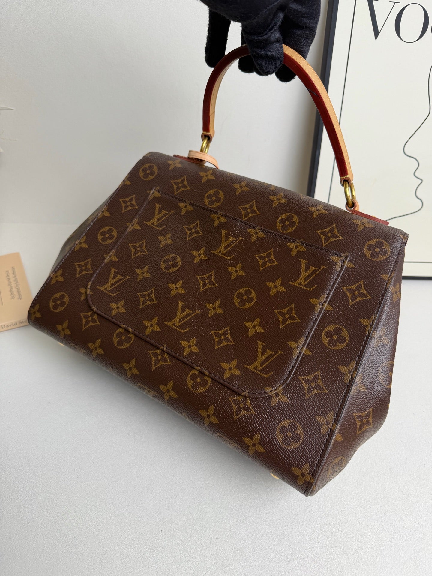 Louis Vuitton - Cluny MM - Leather - Brown - (medium)