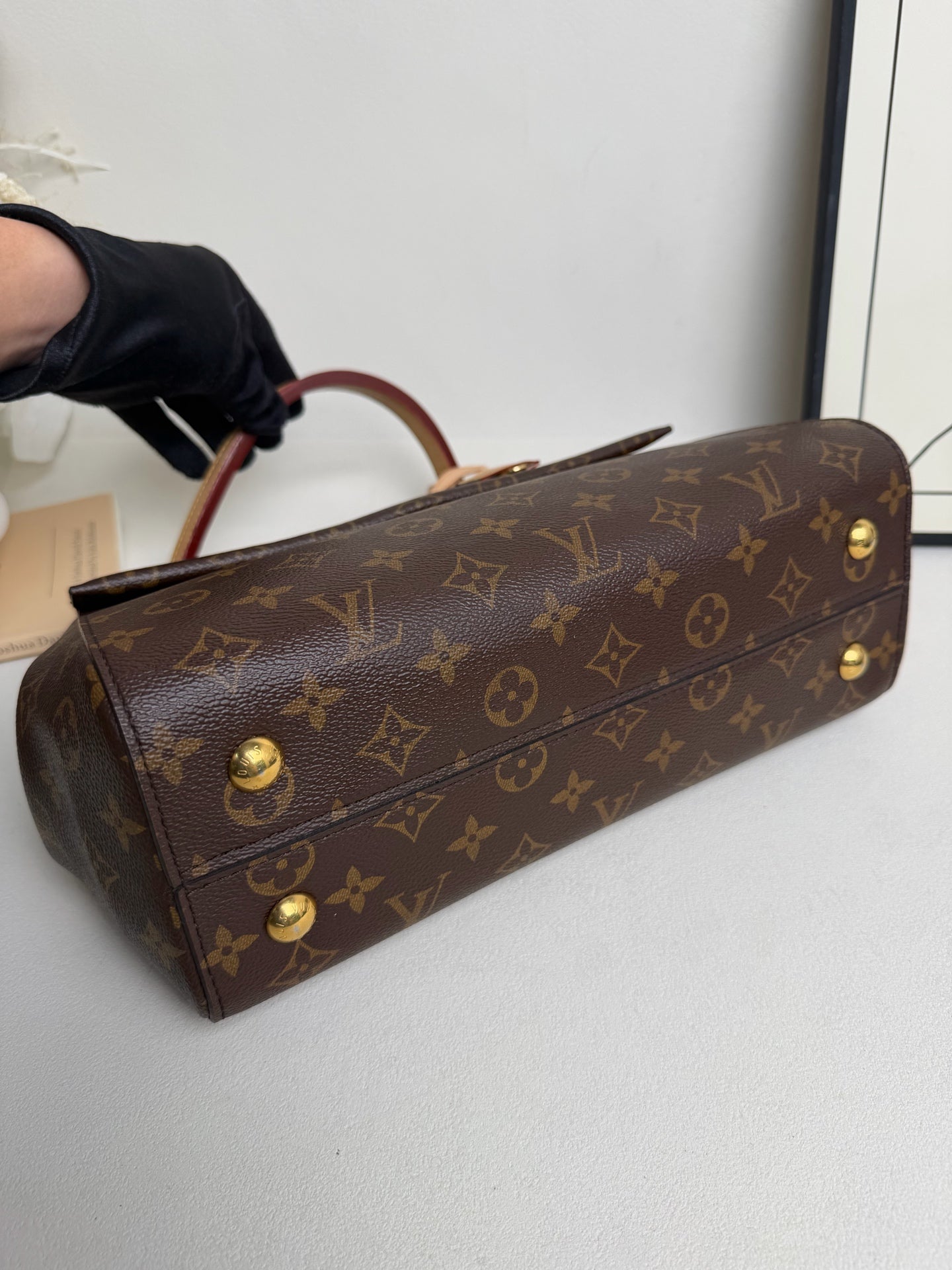 Louis Vuitton - Cluny MM - Leather - Brown - (medium)