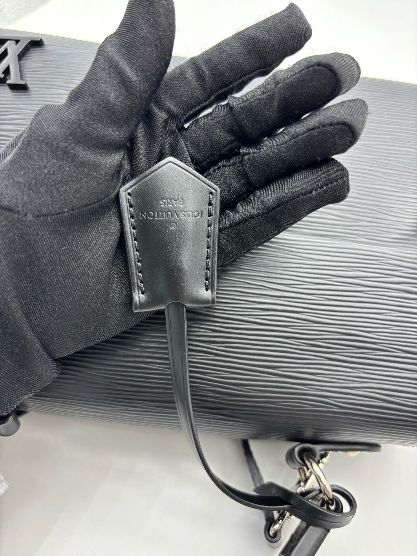 Louis Vuitton - ClunyBB - Leather - Black - (small)