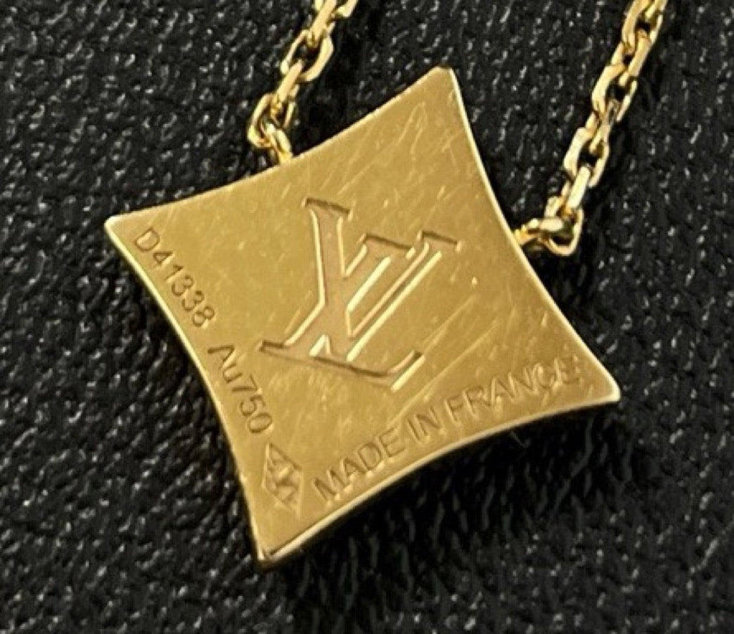 Louis Vuitton - Color Blossom - 18K rose gold, black agate and diamond - Gold - (40 cm)
