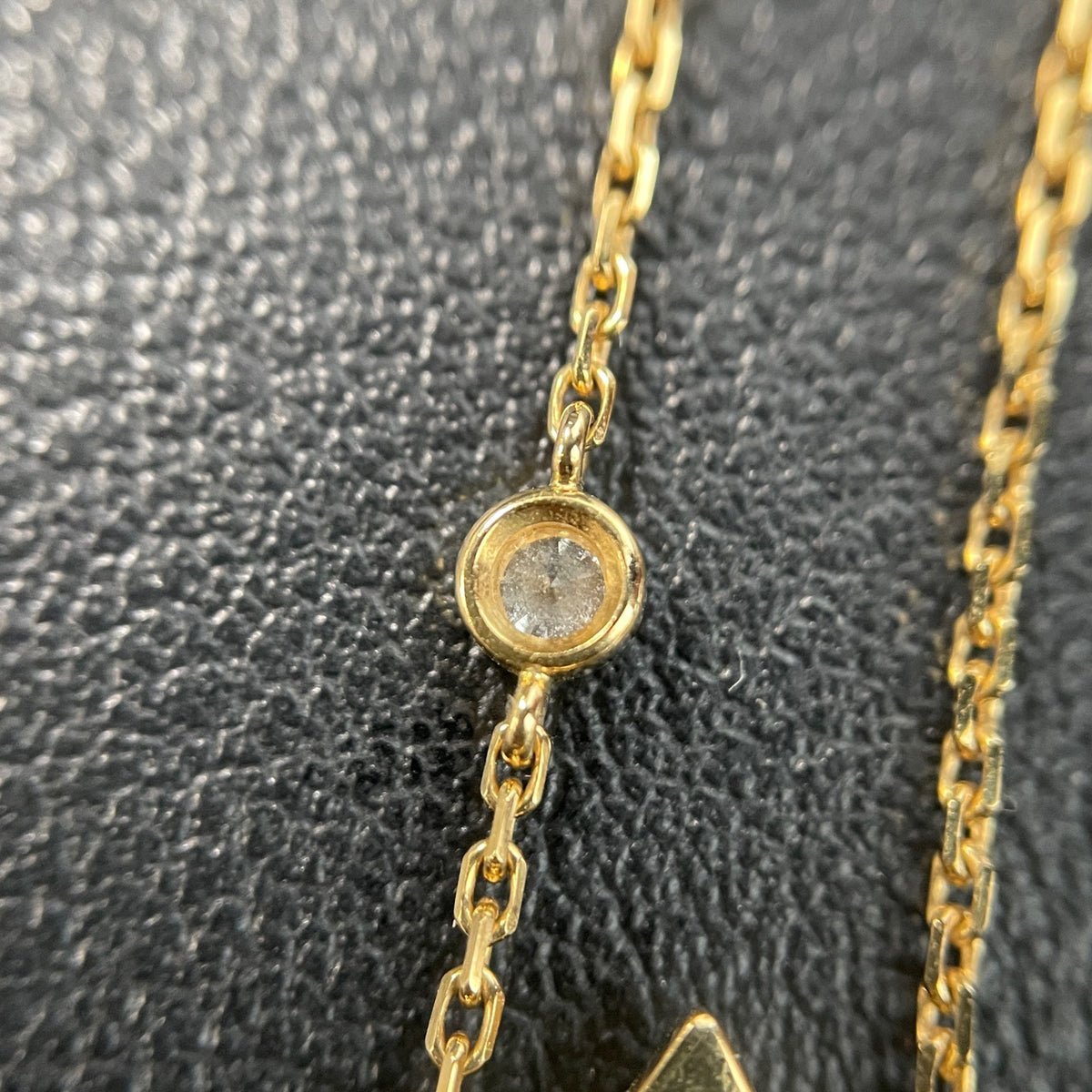 Louis Vuitton - Color Blossom - 18K rose gold, black agate and diamond - Gold - (40 cm)