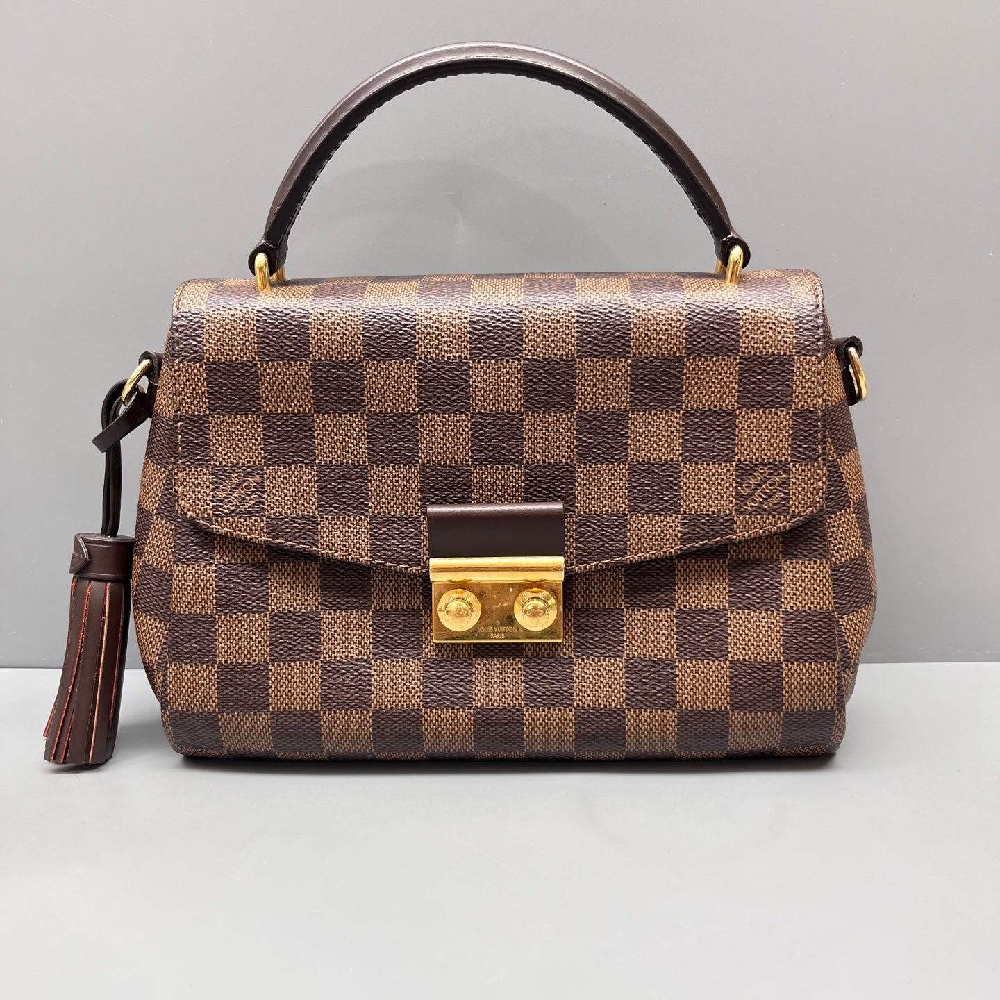 Louis Vuitton - Croisette - Leather - Brown - (mini)