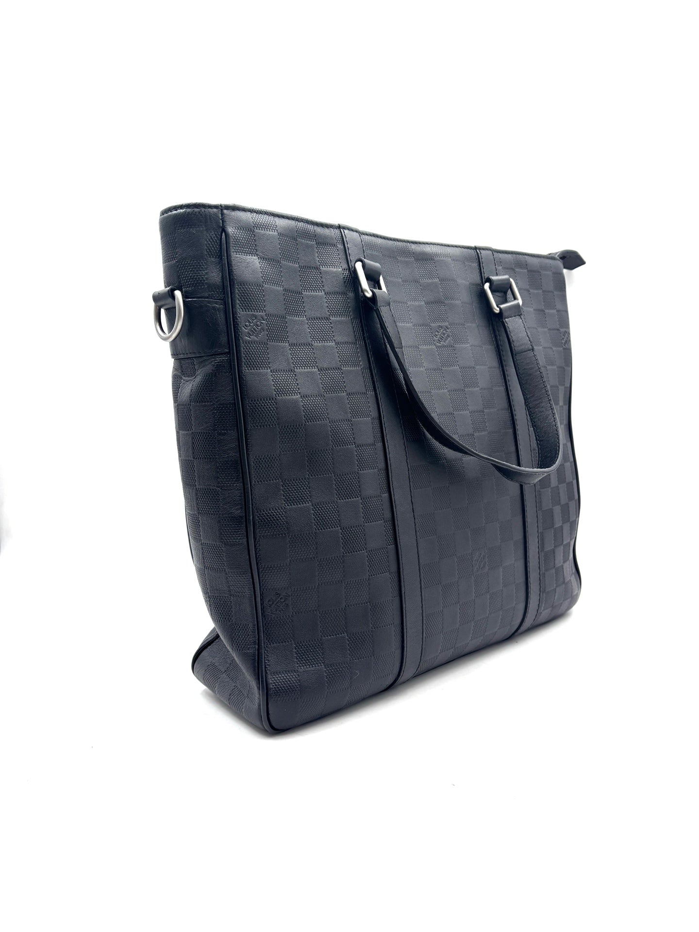 Louis Vuitton - Damier Ebene - Leather - Black - (large)