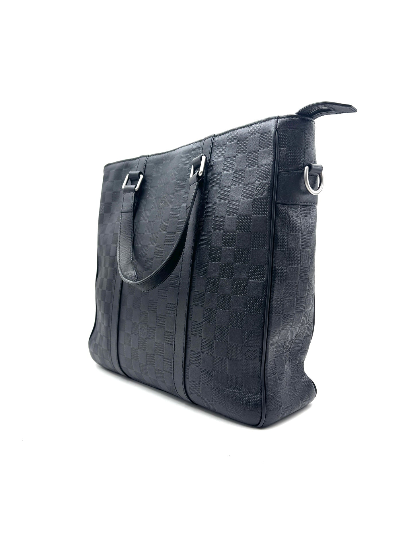 Louis Vuitton - Damier Ebene - Leather - Black - (large)
