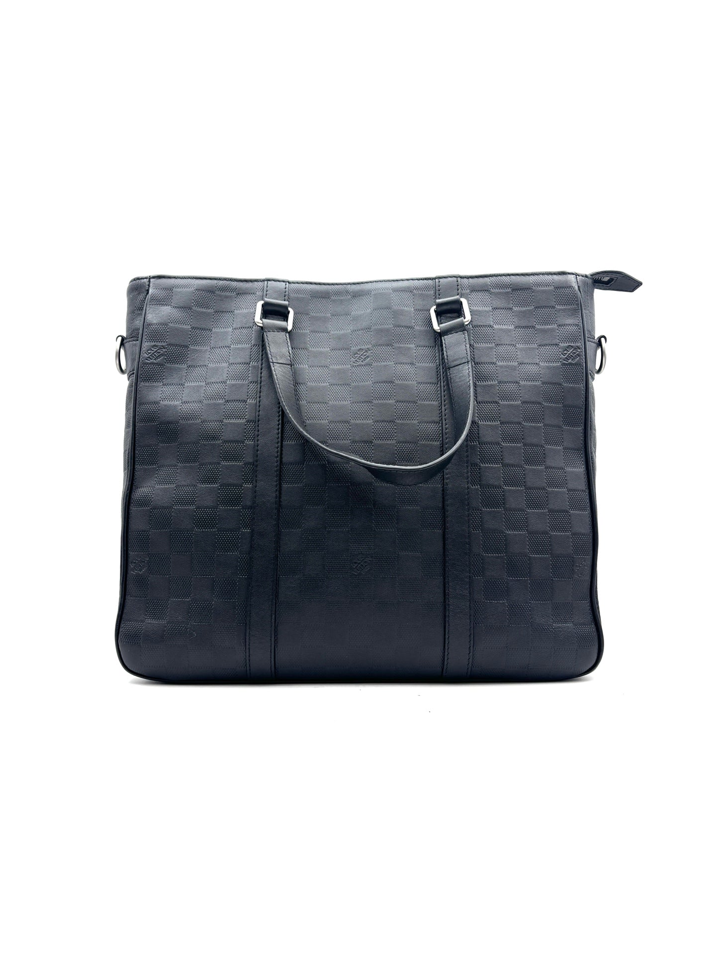 Louis Vuitton - Damier Ebene - Leather - Black - (large)