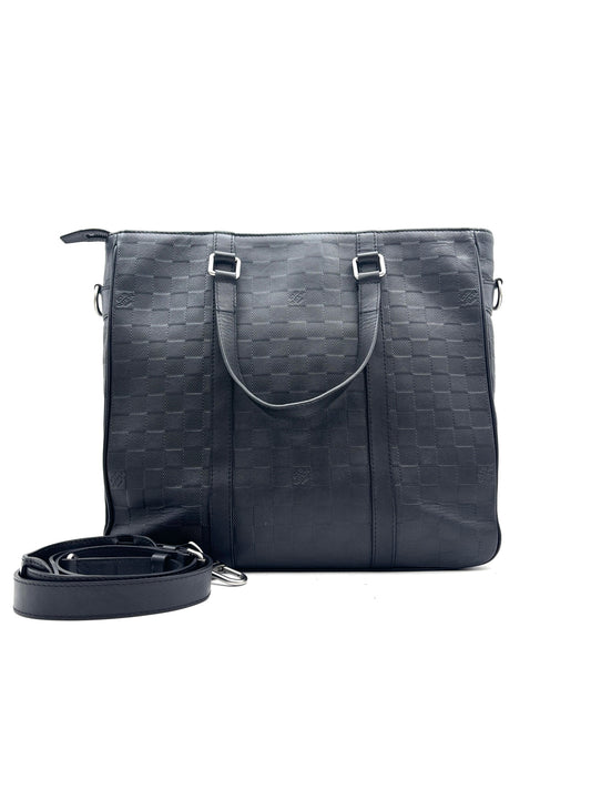 Louis Vuitton - Damier Ebene - Leather - Black - (large)
