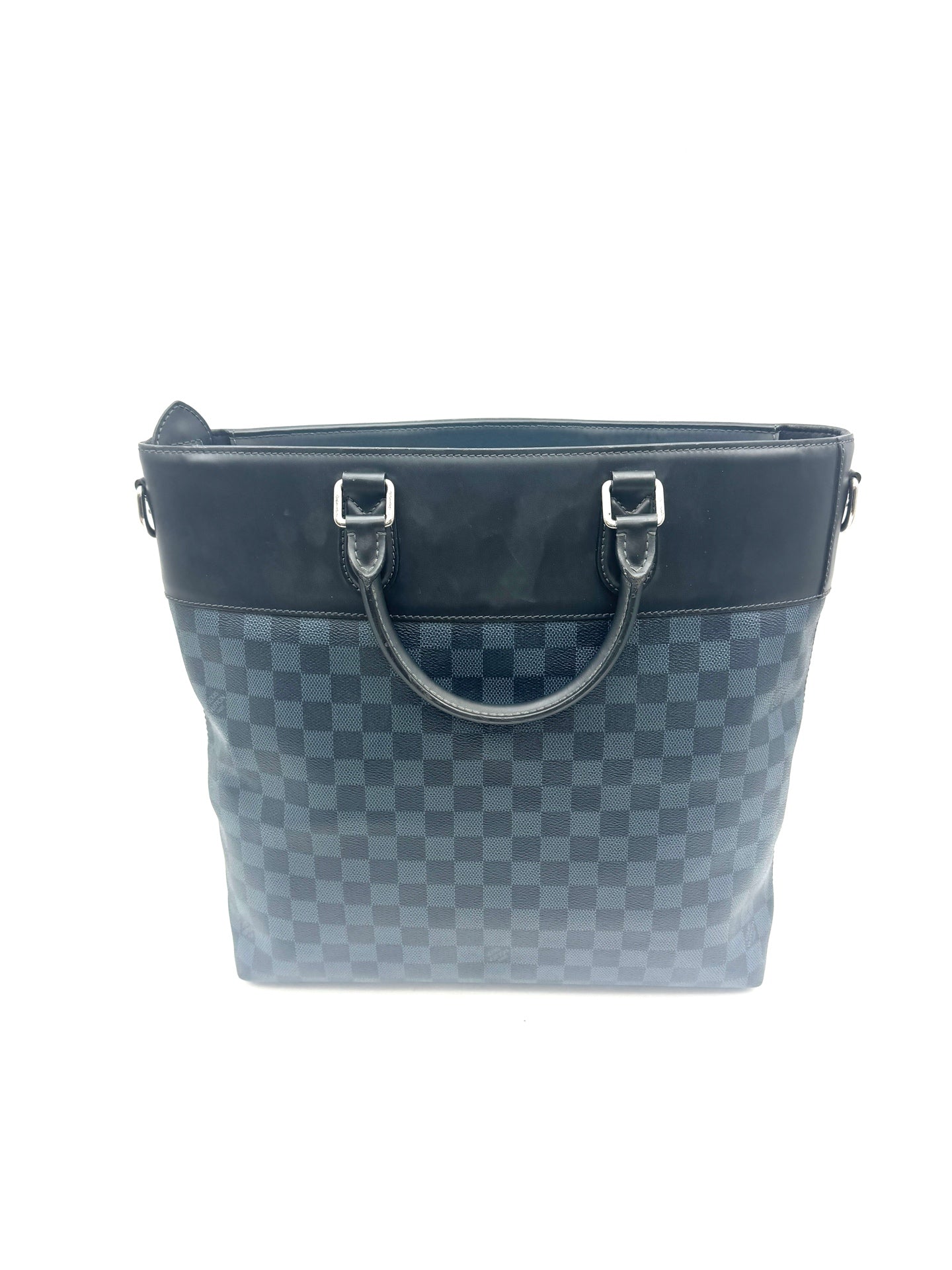 Louis Vuitton - Damier Graphite Commuter Briefcase Tote - Damier Graphite coated canvas with leather trim - Blue - (Large)