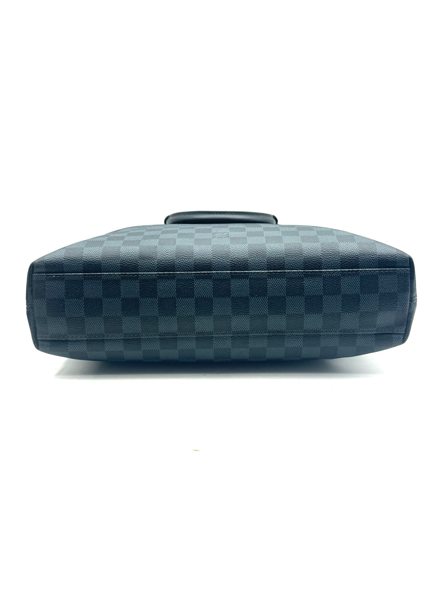 Louis Vuitton - Damier Graphite Commuter Briefcase Tote - Damier Graphite coated canvas with leather trim - Blue - (Large)