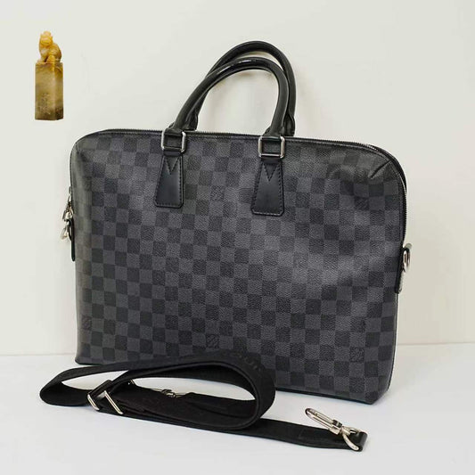 Louis Vuitton - Damier Graphite - Leather - Black - (Other)