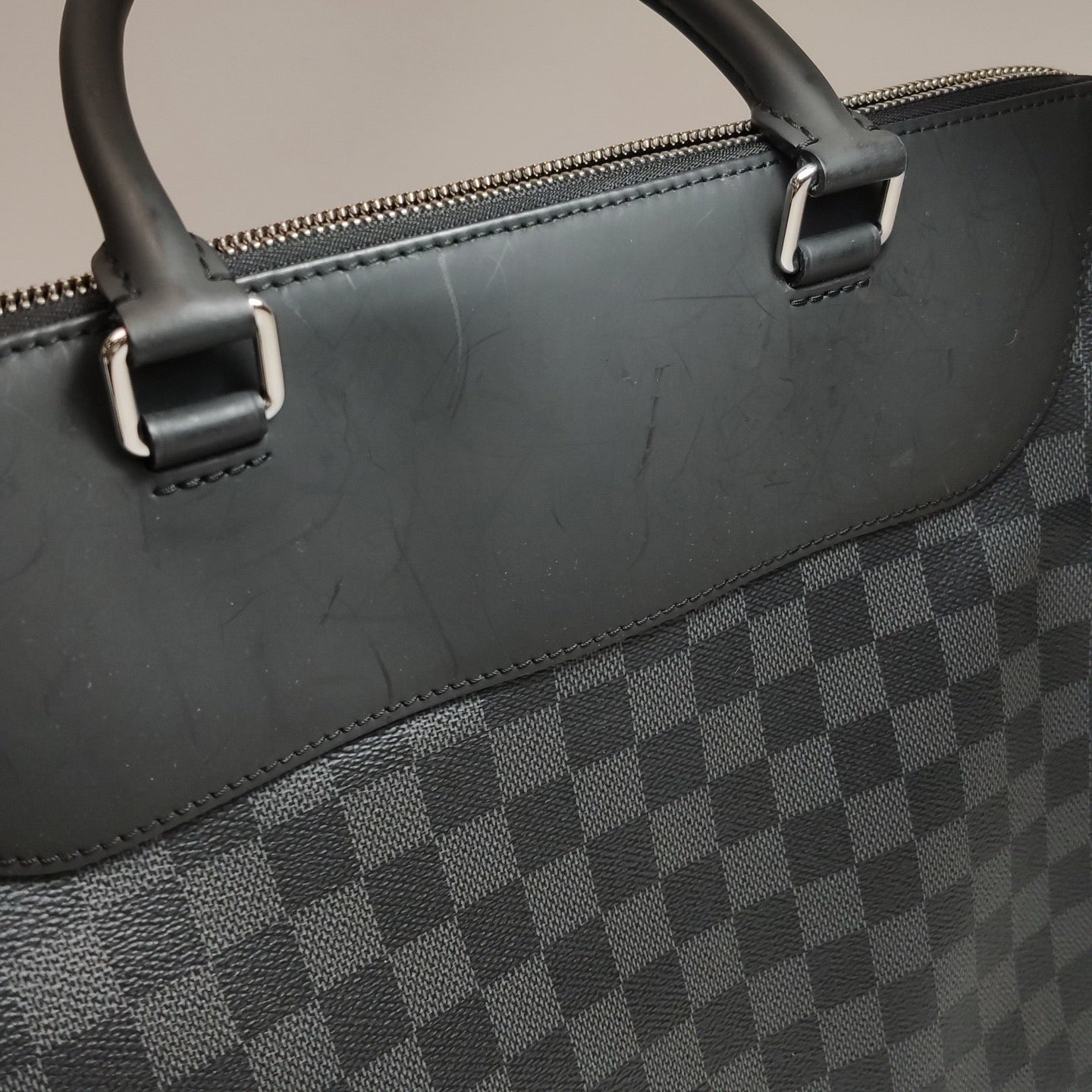 Louis Vuitton - Damier Graphite - Leather - Black - (Other)