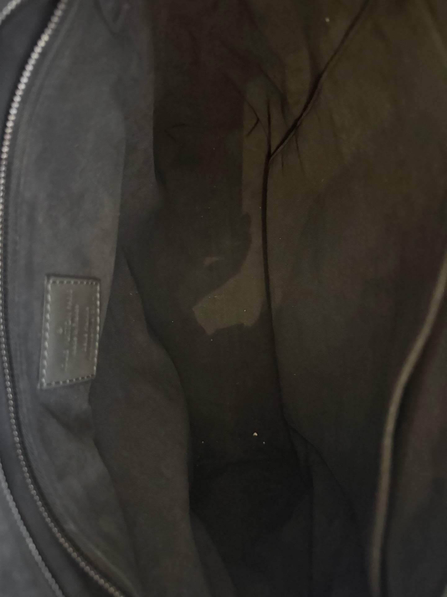 Louis Vuitton - Damier Graphite Sheet Music Tote Bag - Damier Graphite canvas with leather trim - Black - (Large)