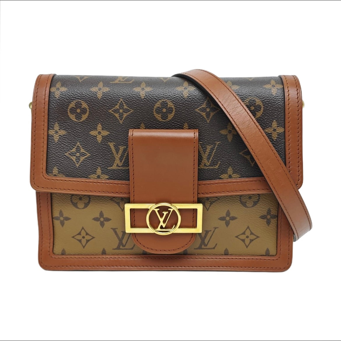 Louis Vuitton - Daphne - Leather - Brown - (Medium)