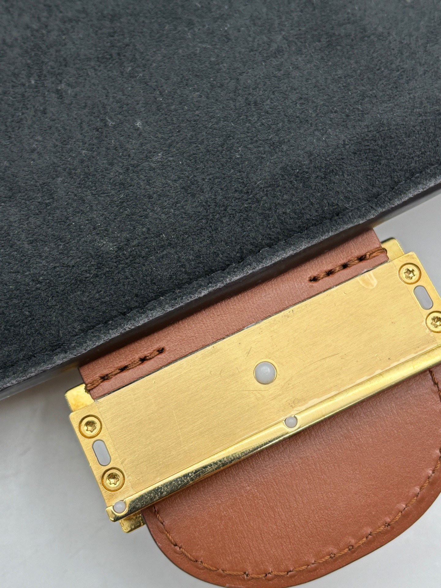 Louis Vuitton - Dauphine - Coated canvas with cowhide leather trim - Brown with Caramel trim - (Medium)