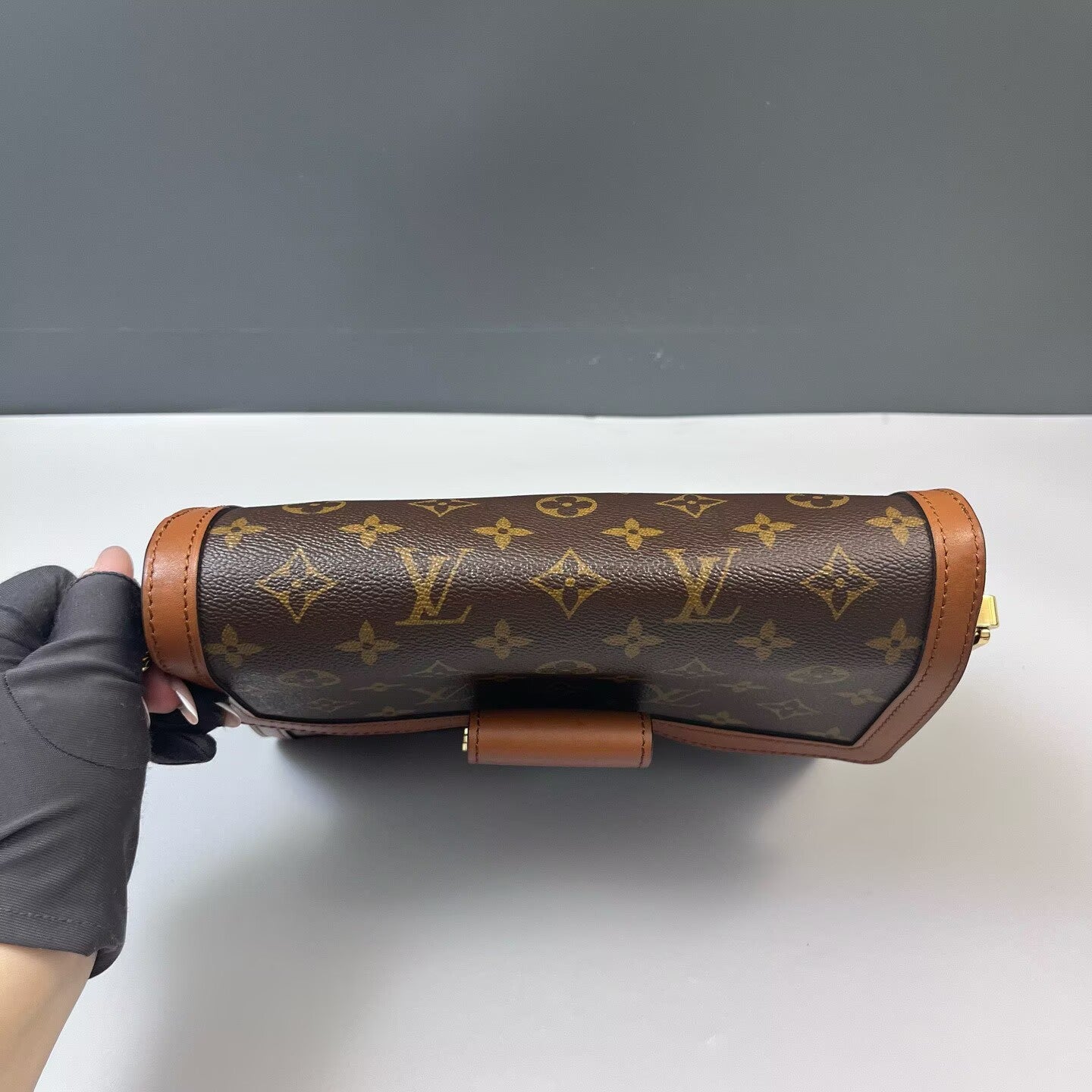 Louis Vuitton - Dauphine - Coated Canvas with Leather Trim - Brown - (medium)
