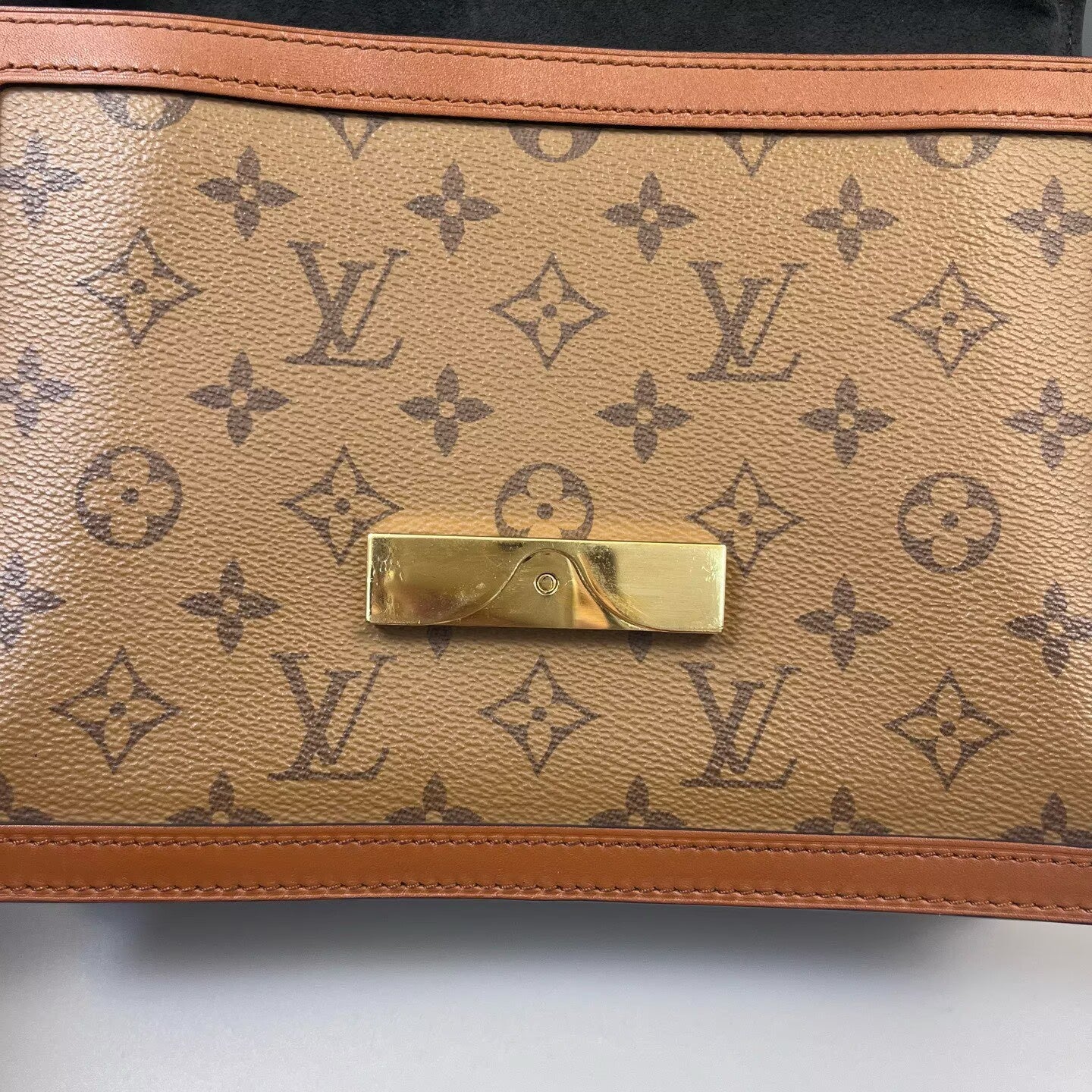 Louis Vuitton - Dauphine - Coated Canvas with Leather Trim - Brown - (medium)