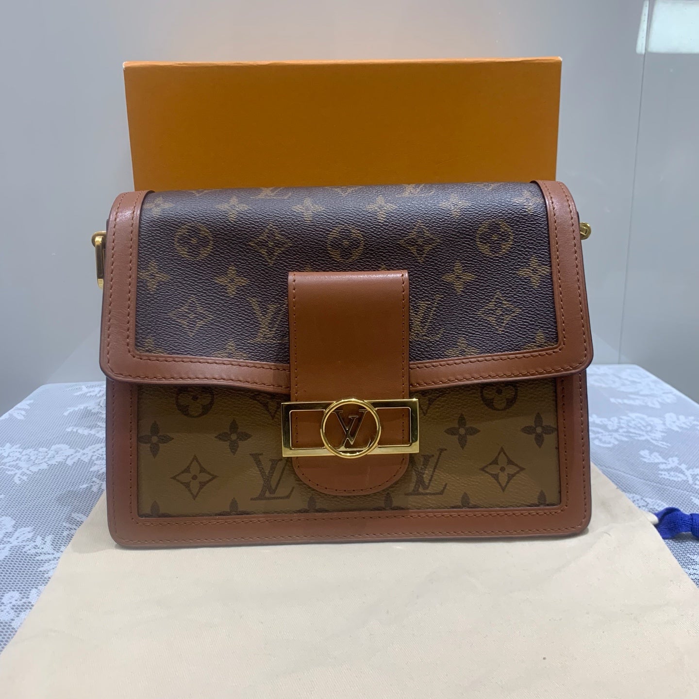 Louis Vuitton - Dauphine - Leather - Brown - (medium)
