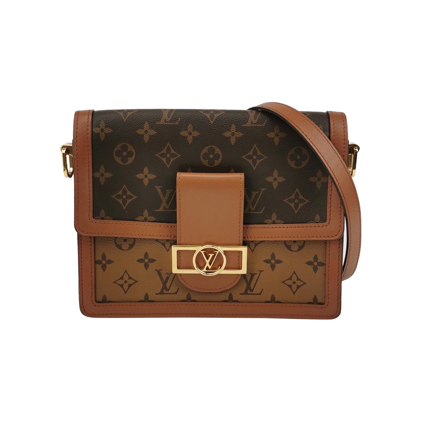 Louis Vuitton - Dauphine - Leather - Brown - (medium)
