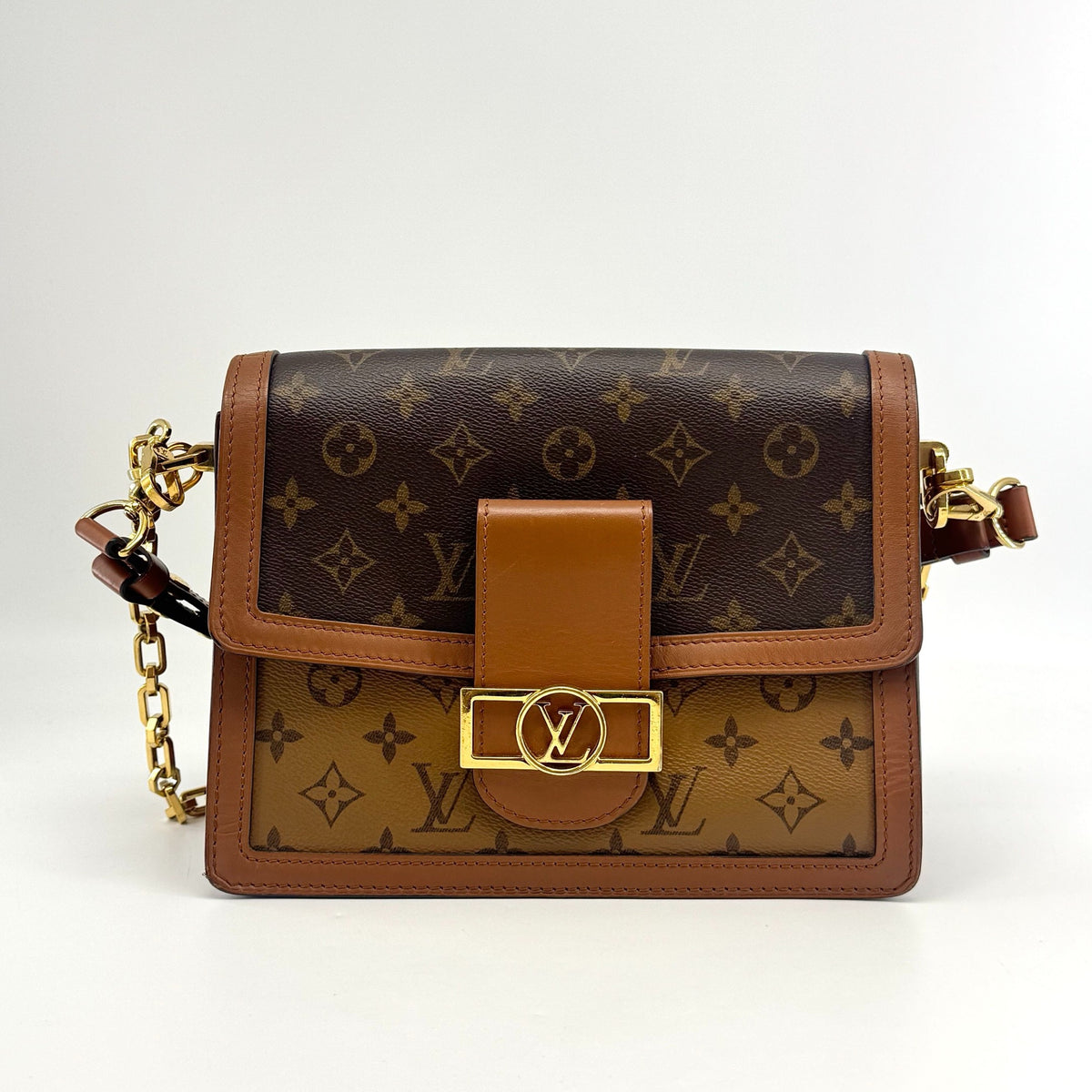 Louis Vuitton - Dauphine - Leather - Brown - (medium)