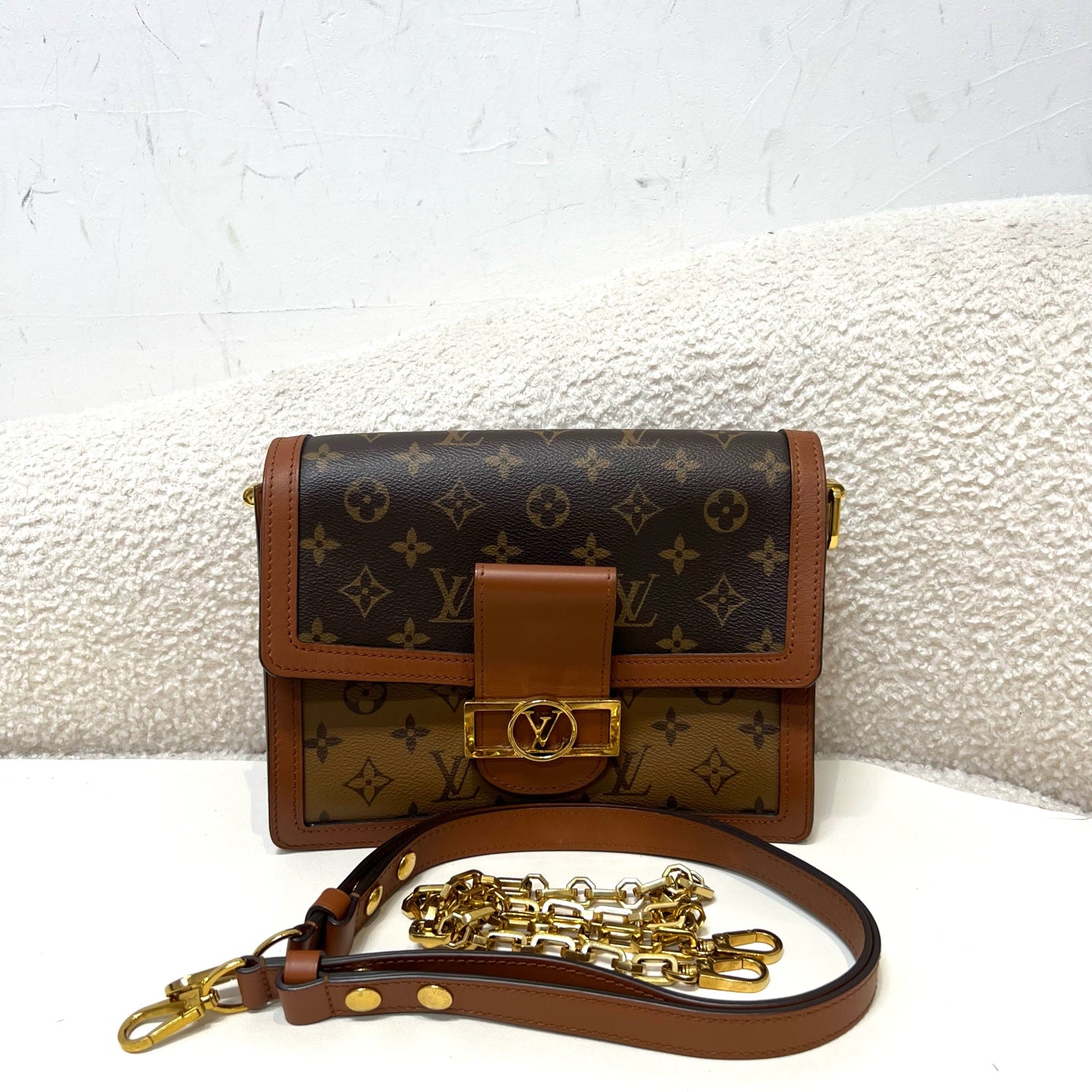 Louis Vuitton - Dauphine - Leather - Brown - (medium)