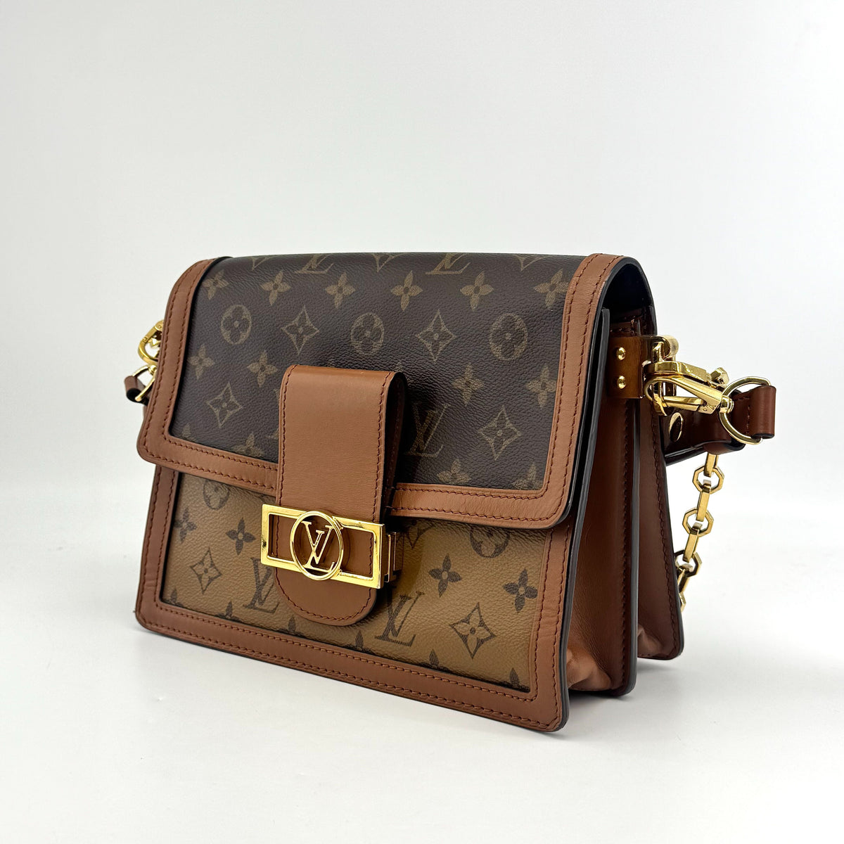 Louis Vuitton - Dauphine - Leather - Brown - (medium)