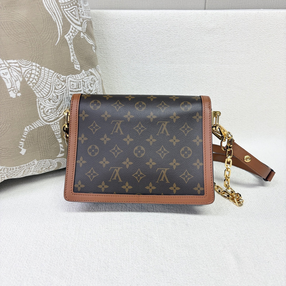 Louis Vuitton - Dauphine - Leather - Brown - (medium)