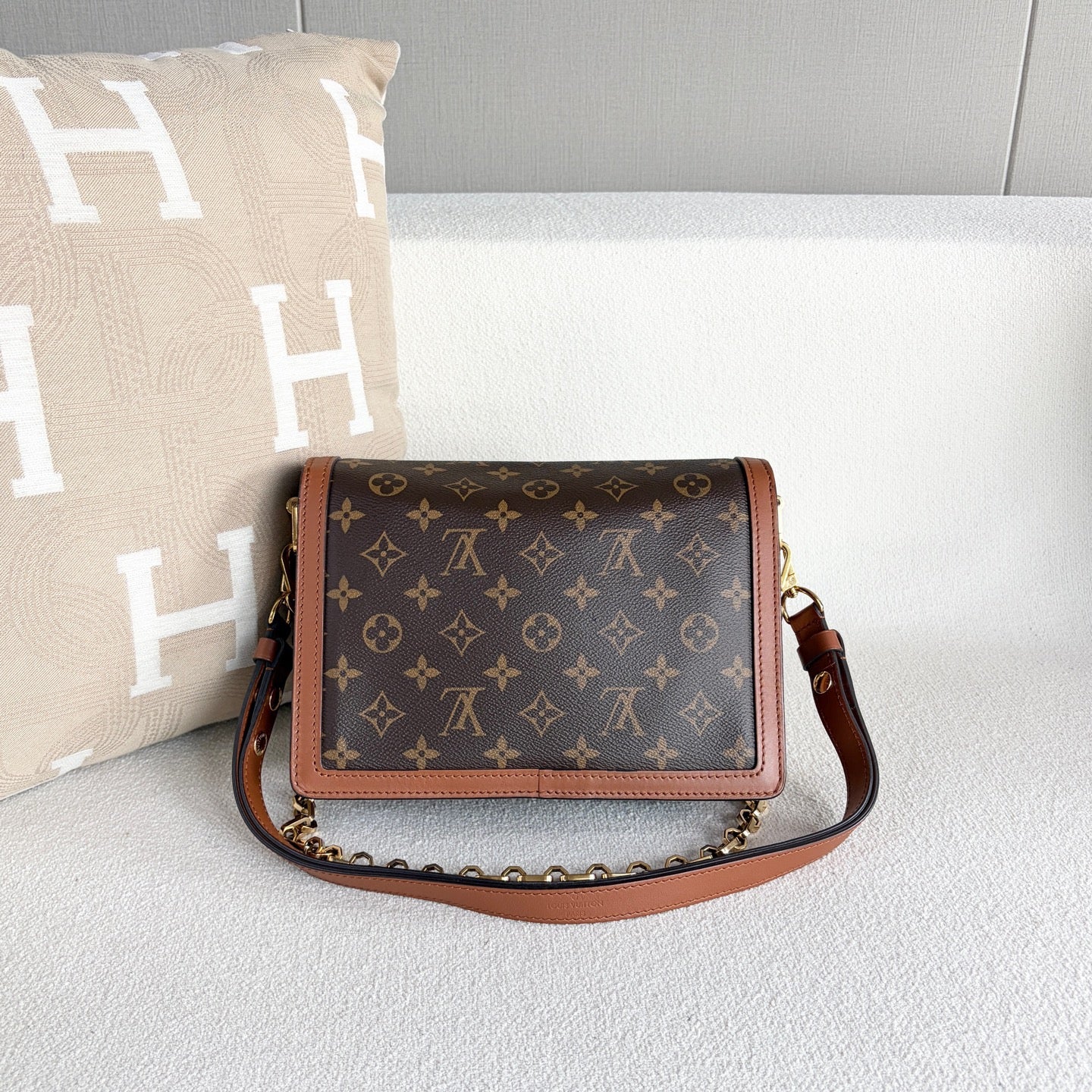 Louis Vuitton - Dauphine - Leather - Brown - (Medium)