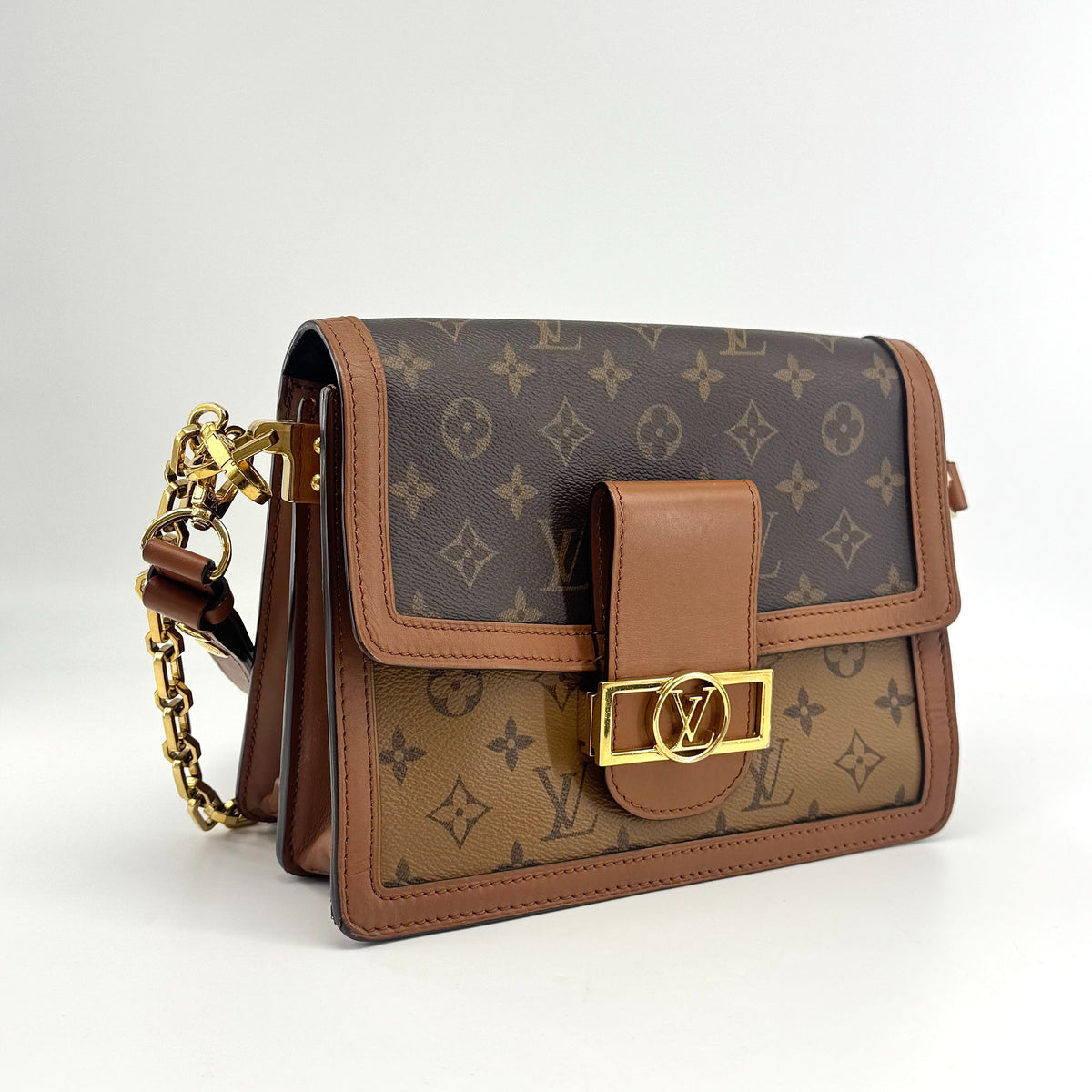 Louis Vuitton - Dauphine - Leather - Brown - (medium)
