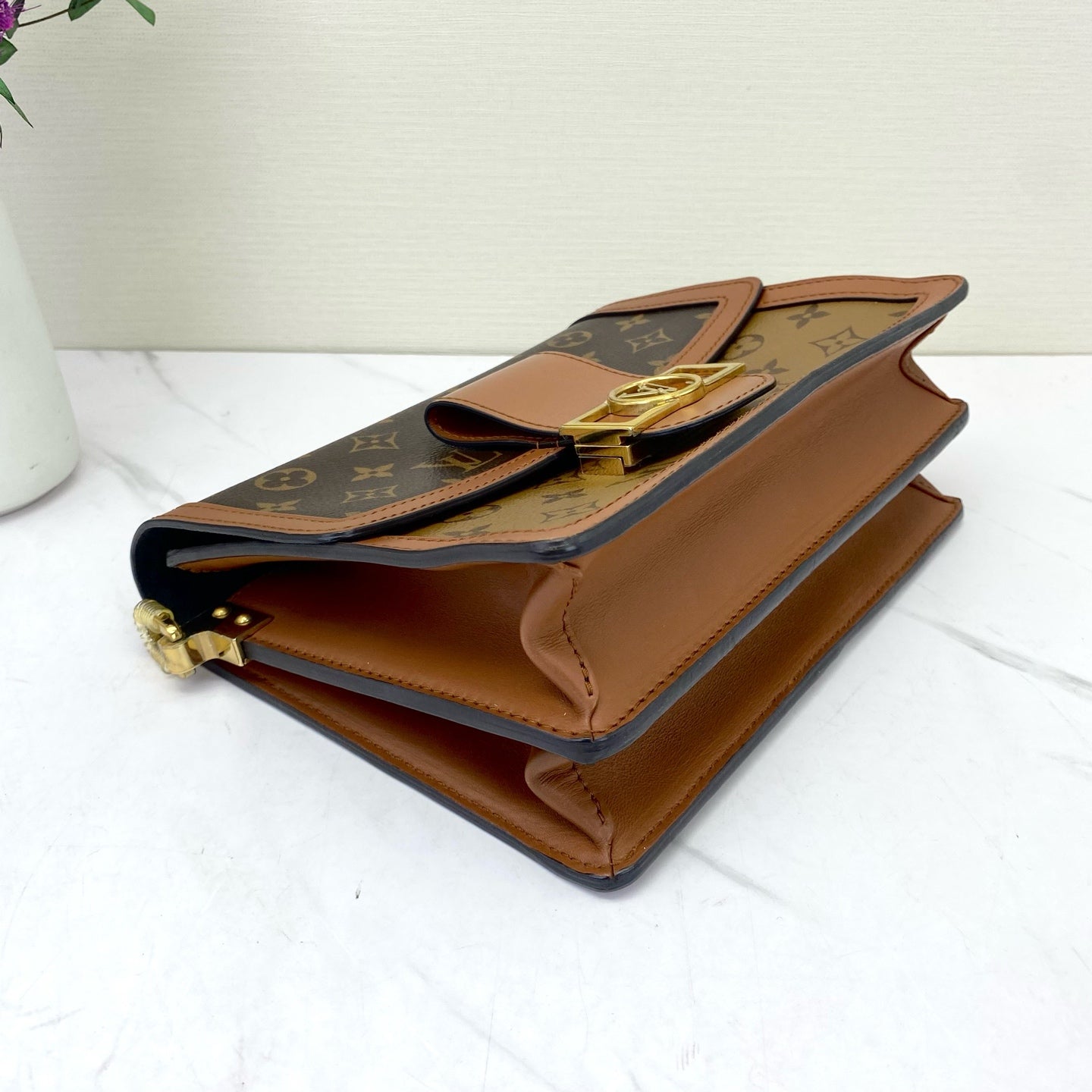 Louis Vuitton - Dauphine - Leather - Brown - (medium)