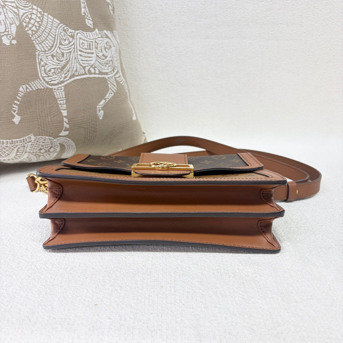 Louis Vuitton - Dauphine - Leather - Brown - (medium)
