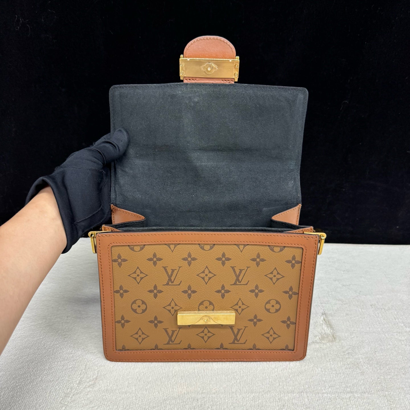 Louis Vuitton - Dauphine - Leather - Brown - (medium)