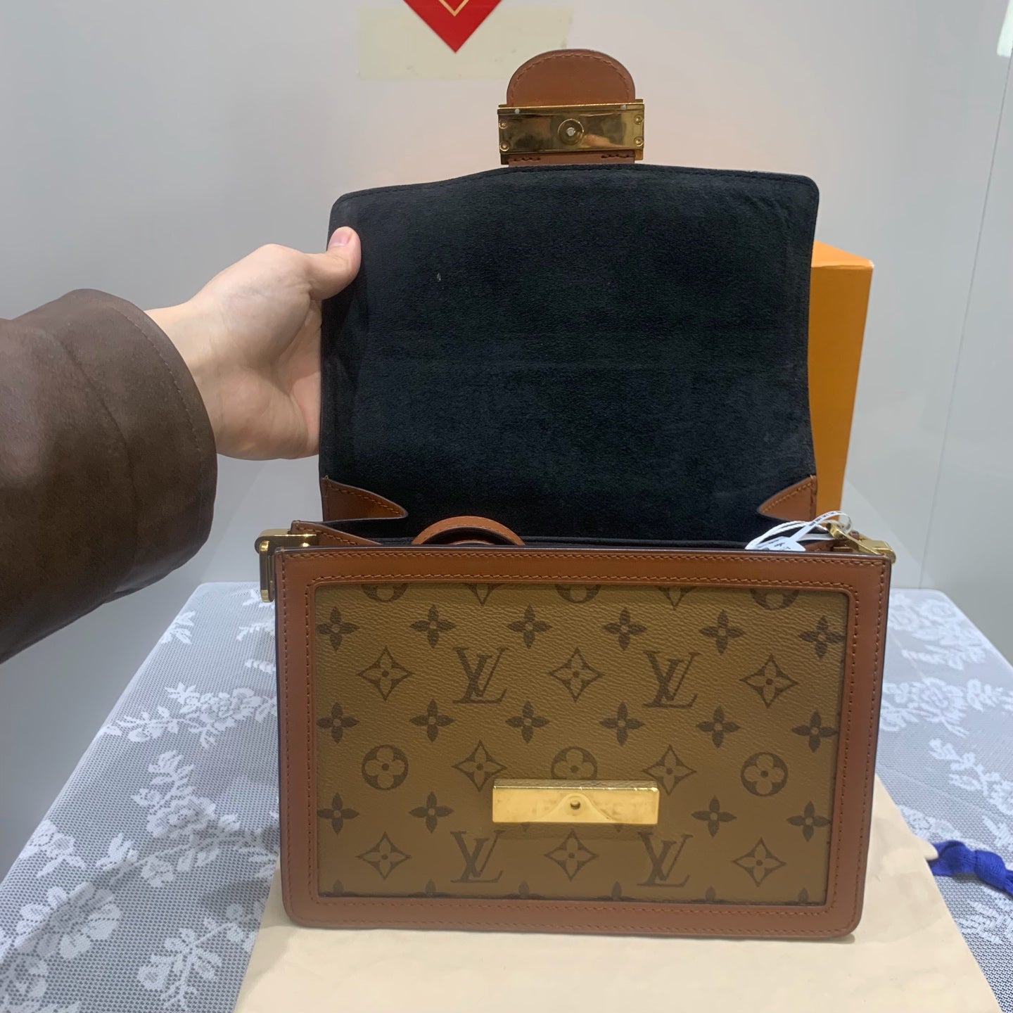 Louis Vuitton - Dauphine - Leather - Brown - (medium)