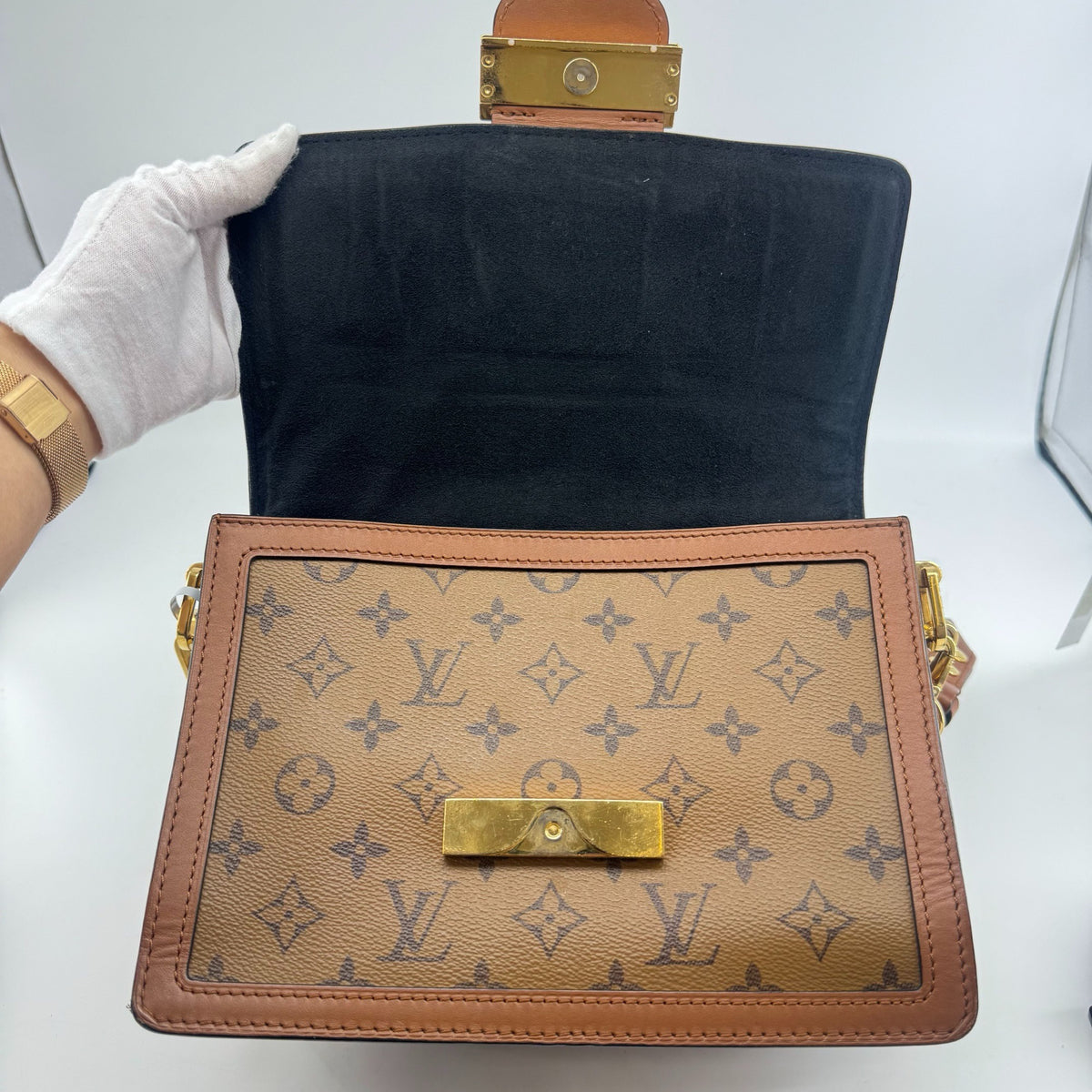 Louis Vuitton - Dauphine - Leather - Brown - (medium)
