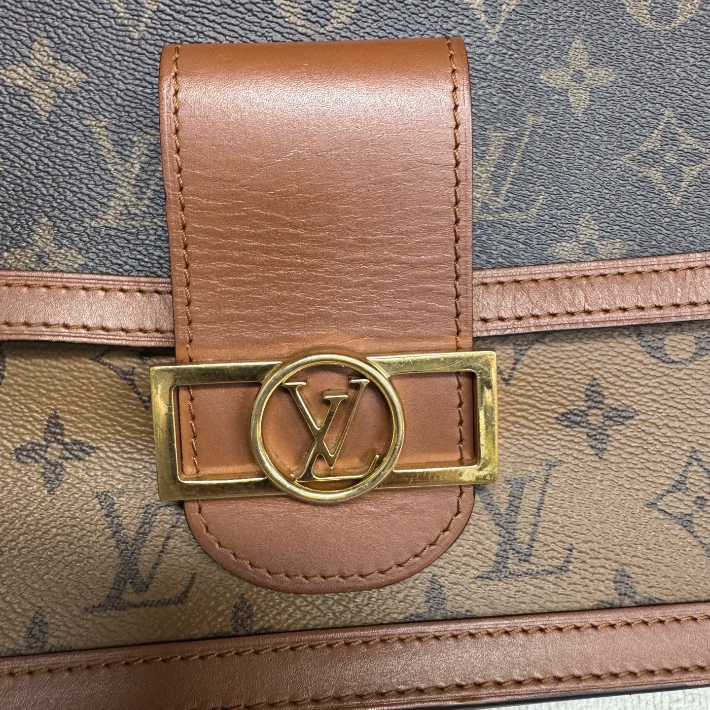 Louis Vuitton - Dauphine - Leather - Brown - (medium)