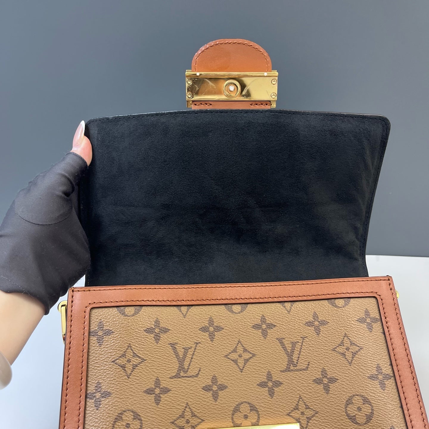 Louis Vuitton - Dauphine - Leather - Brown - (medium)