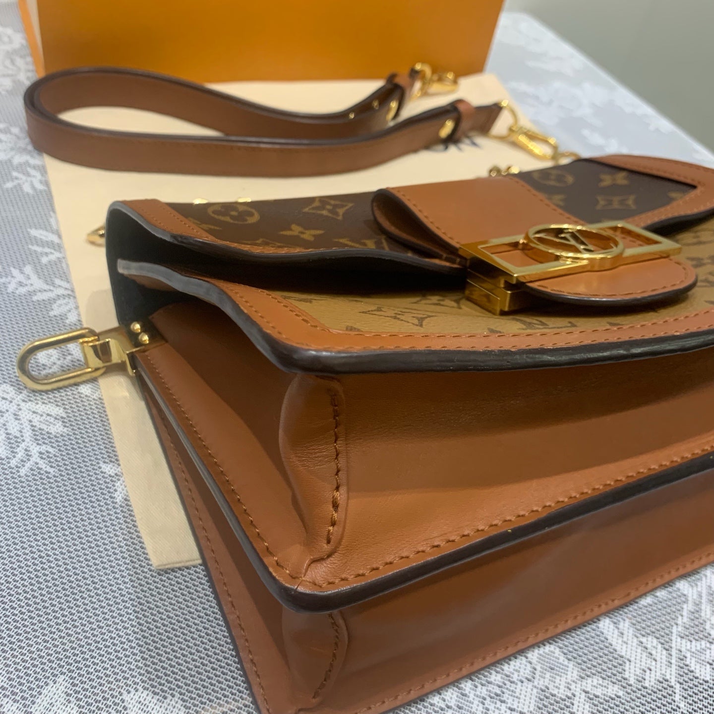 Louis Vuitton - Dauphine - Leather - Brown - (medium)