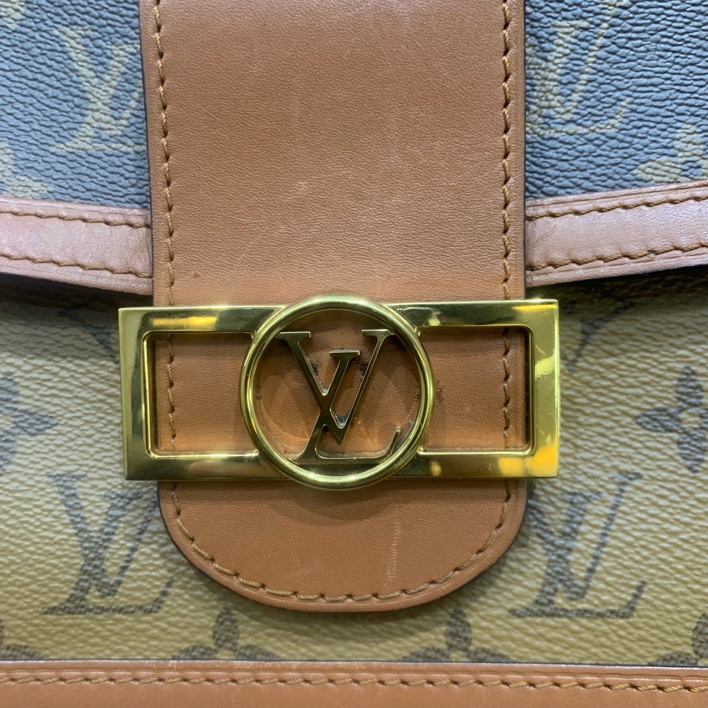 Louis Vuitton - Dauphine - Leather - Brown - (medium)