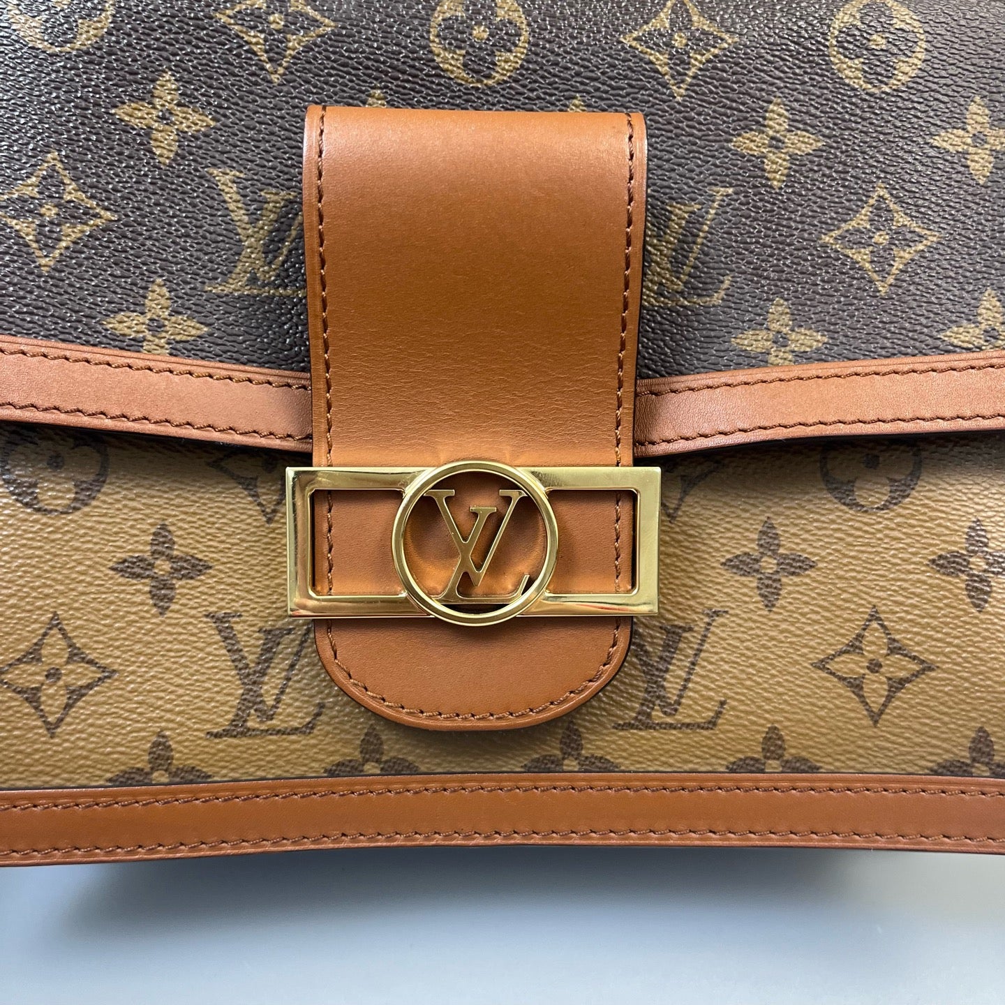 Louis Vuitton - Dauphine - Leather - Brown - (medium)